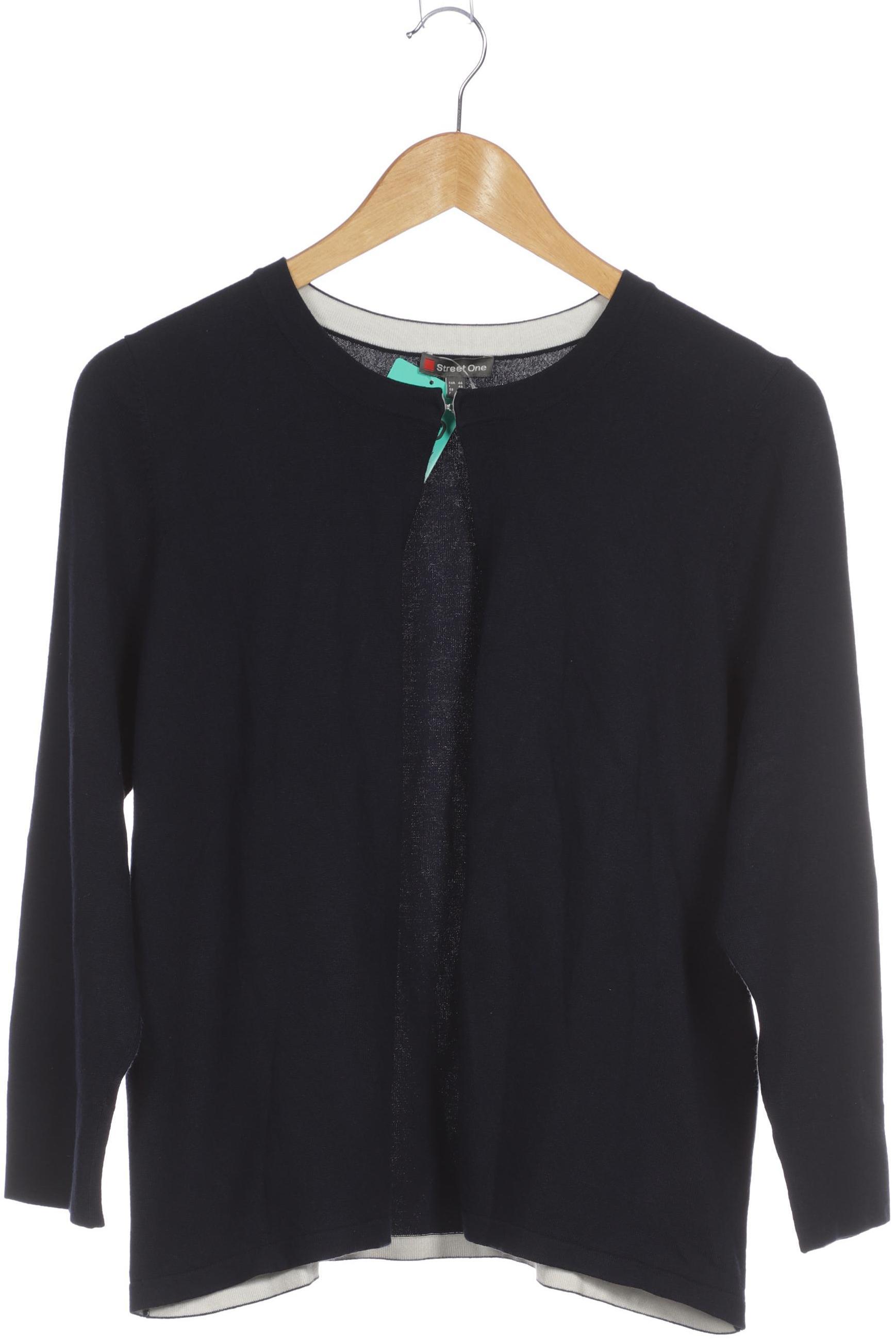 

Street One Damen Strickjacke, blau, Gr. 44