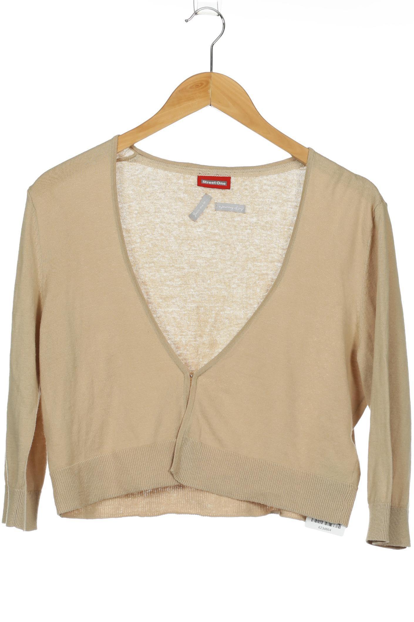 

Street One Damen Strickjacke, beige, Gr. 40