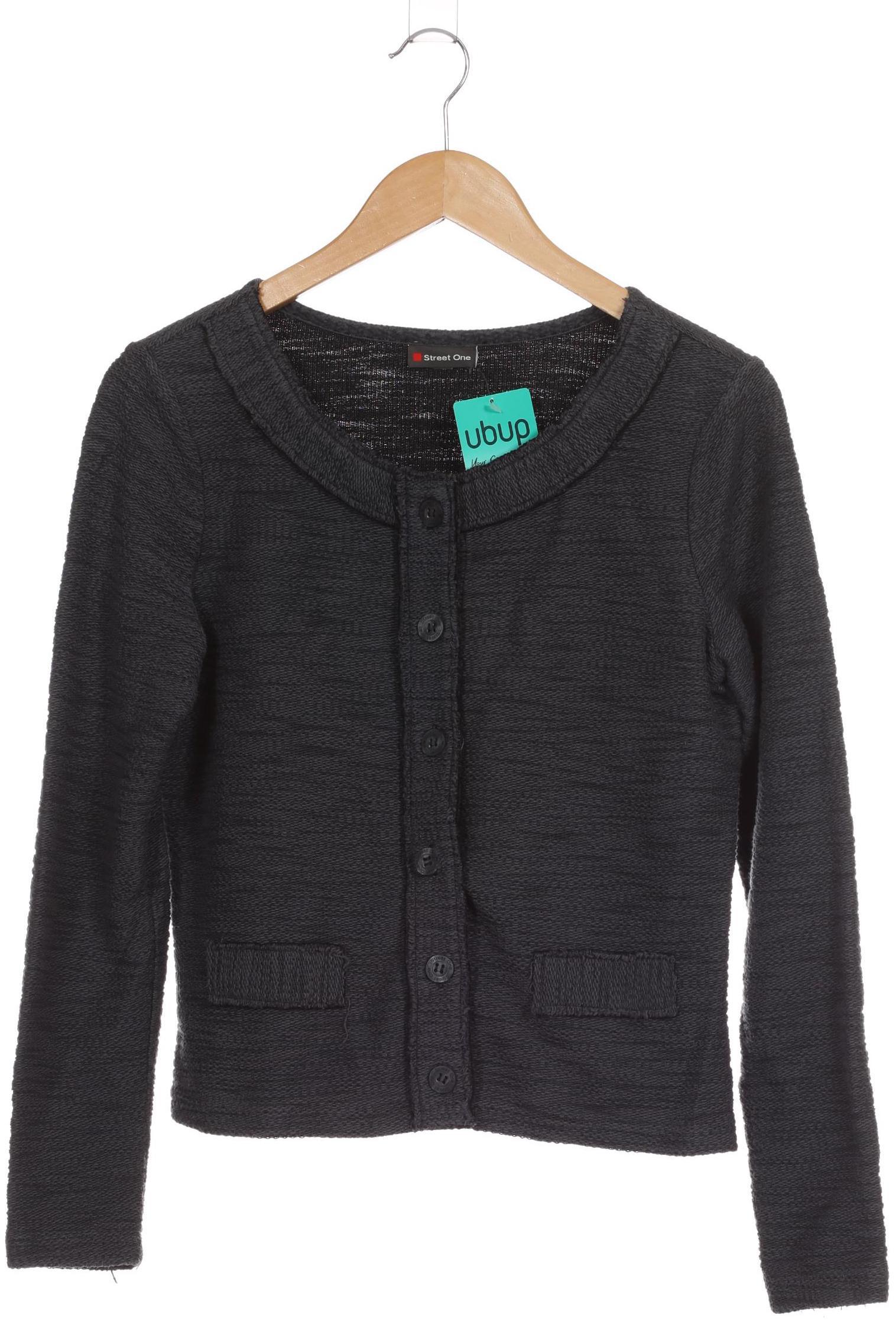 

Street One Damen Strickjacke, grau, Gr. 38