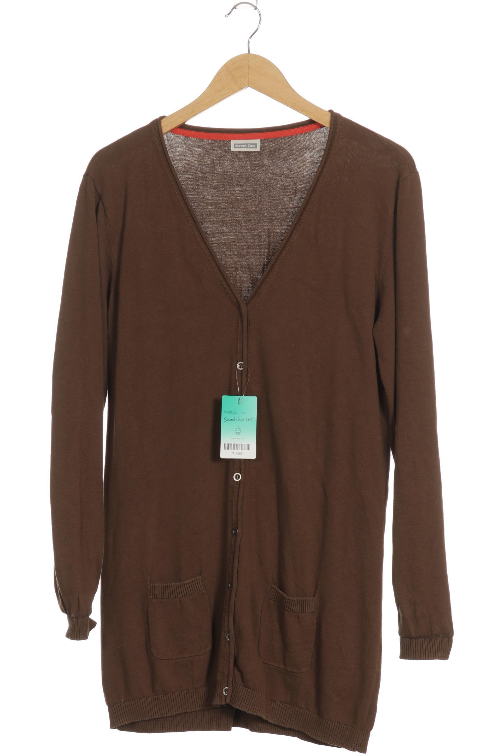 

Street One Damen Strickjacke, braun, Gr.