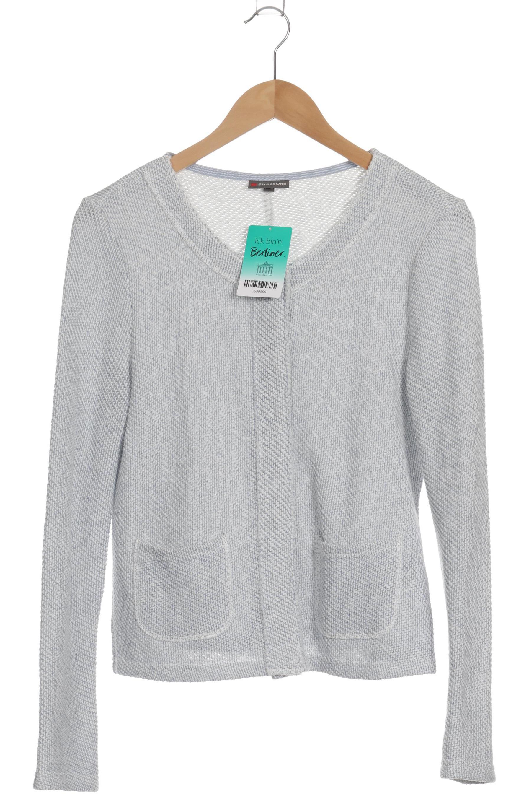

Street One Damen Strickjacke, blau, Gr. 38