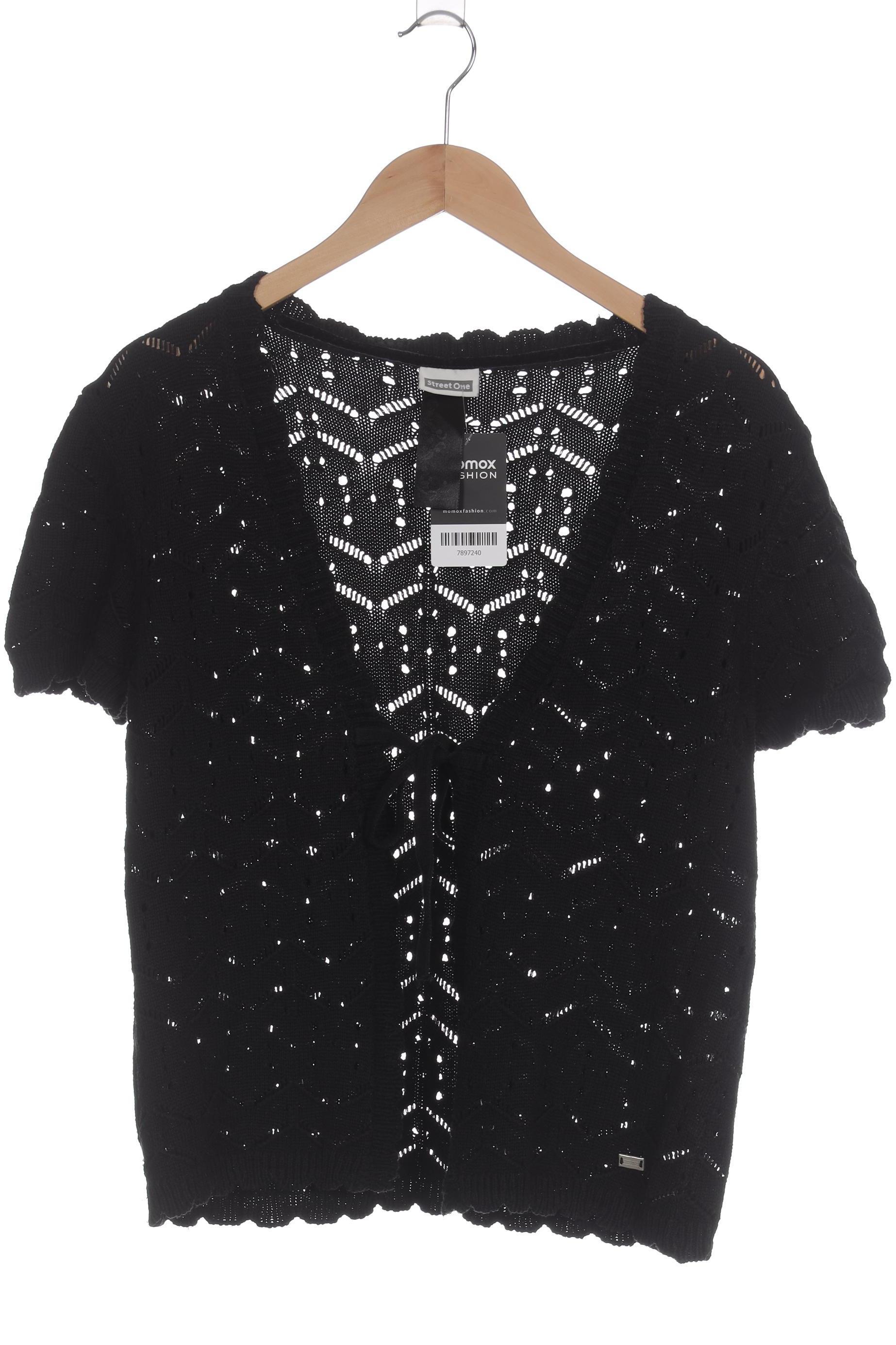

Street One Damen Strickjacke, schwarz, Gr. 42