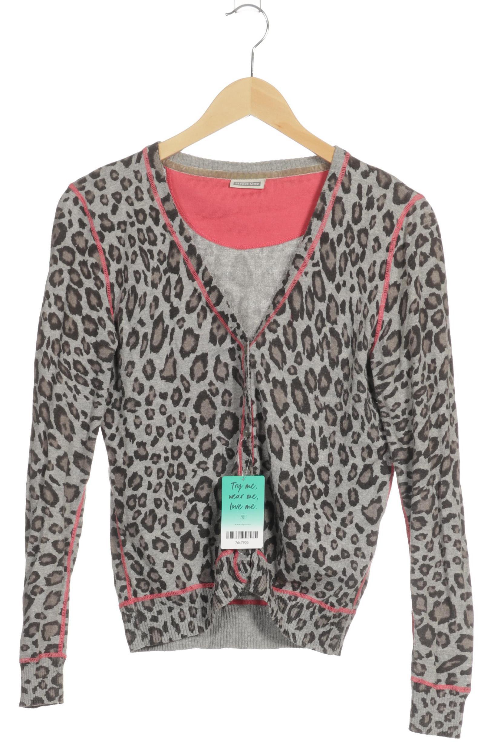 

Street One Damen Strickjacke, grau, Gr. 38