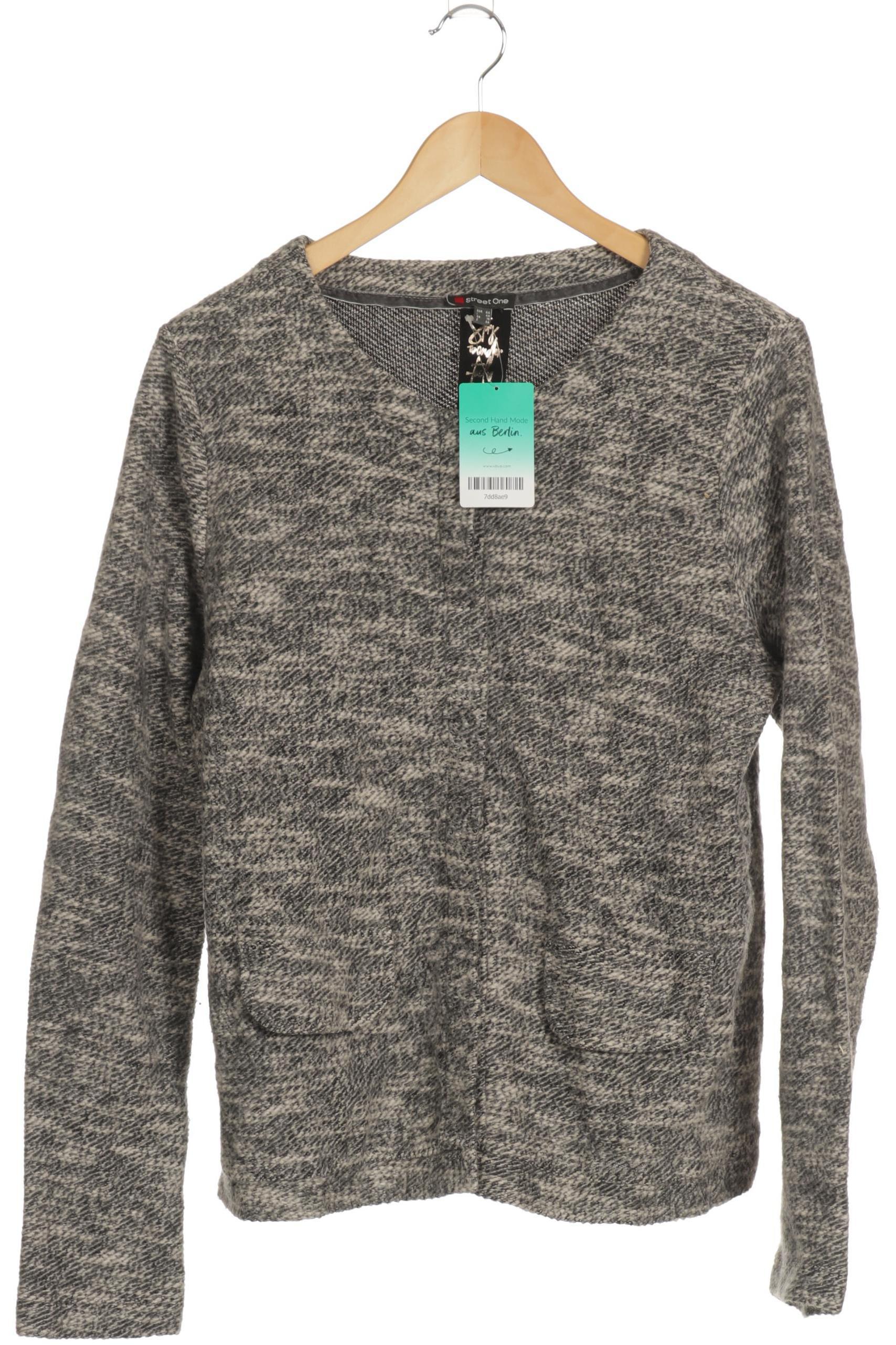

Street One Damen Strickjacke, grau, Gr. 44