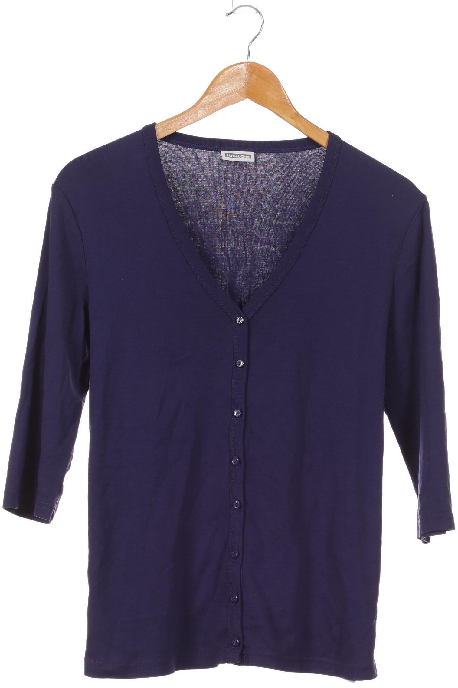 

Street One Damen Strickjacke, lila, Gr. 44