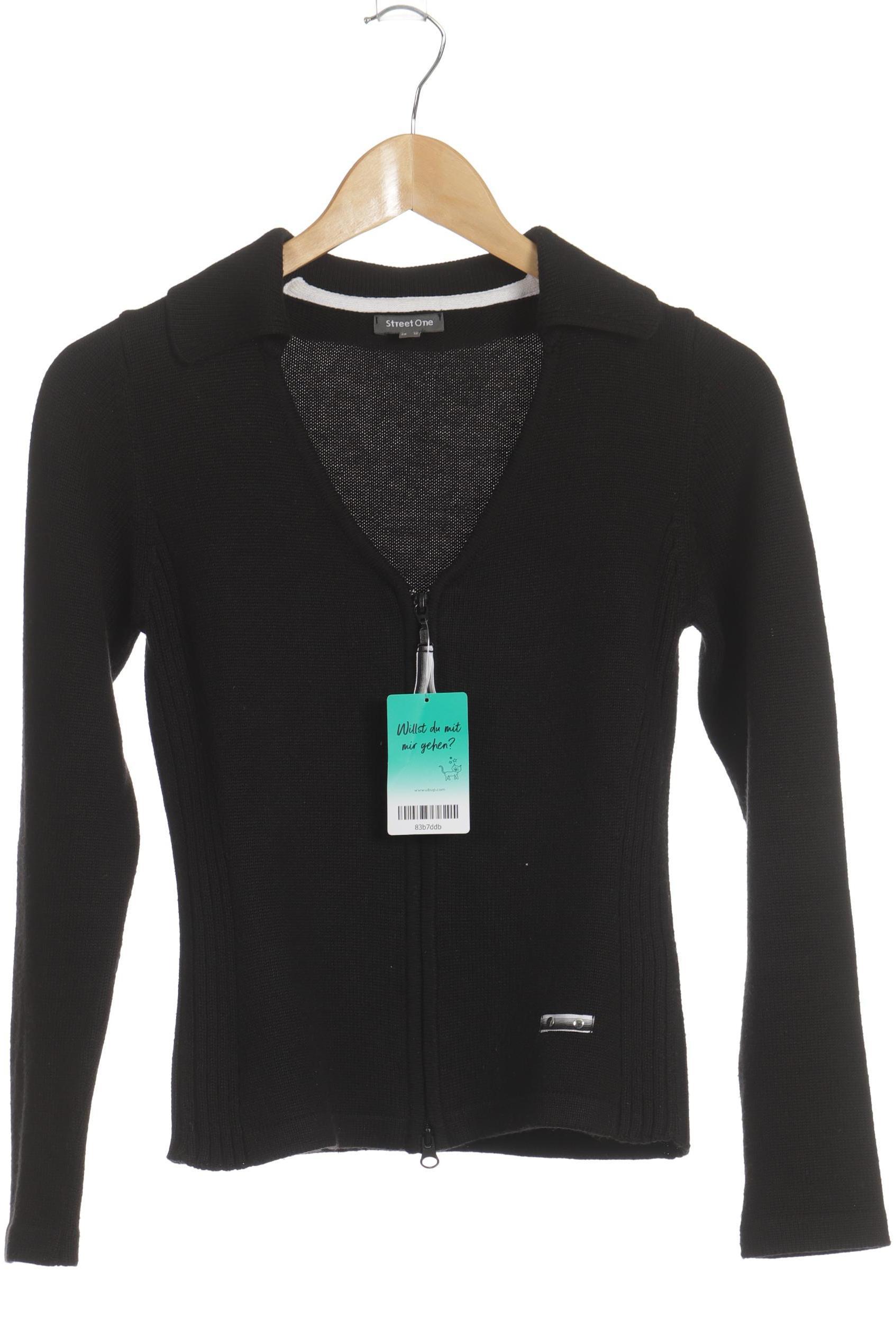 

Street One Damen Strickjacke, schwarz, Gr. 36