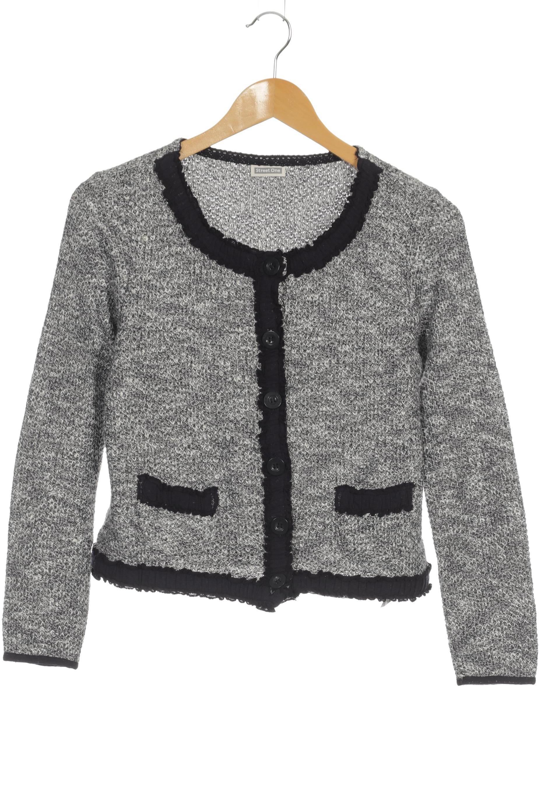 

Street One Damen Strickjacke, blau, Gr. 38