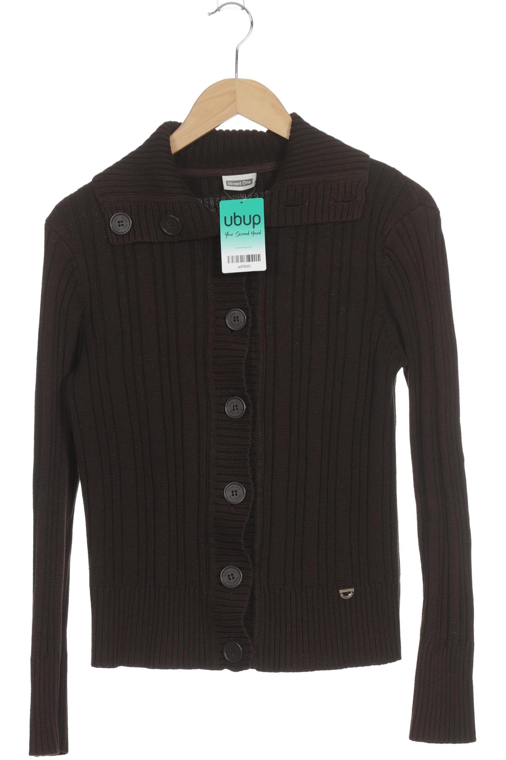 

Street One Damen Strickjacke, braun, Gr. 38