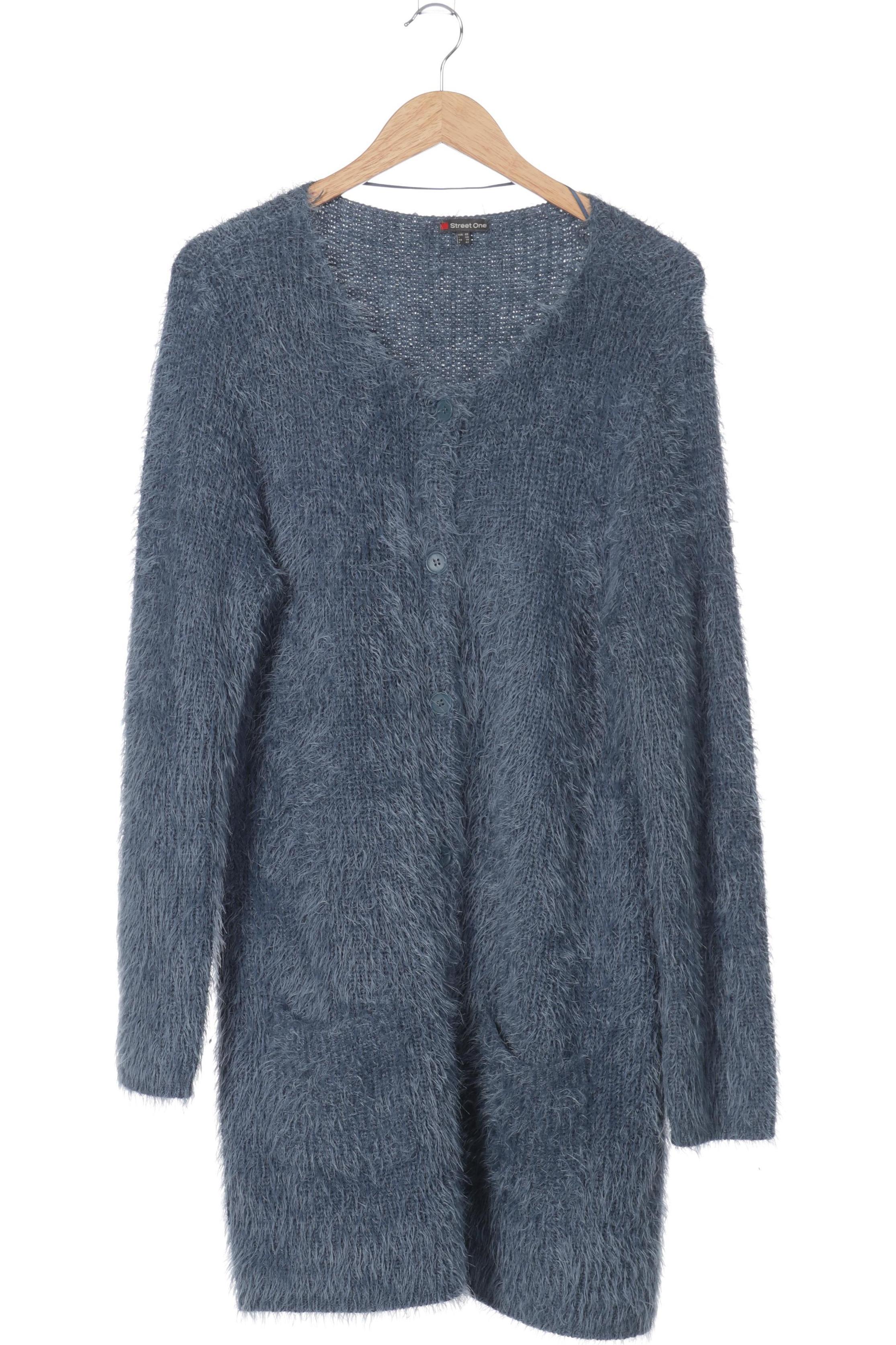 

Street One Damen Strickjacke, türkis, Gr. 40