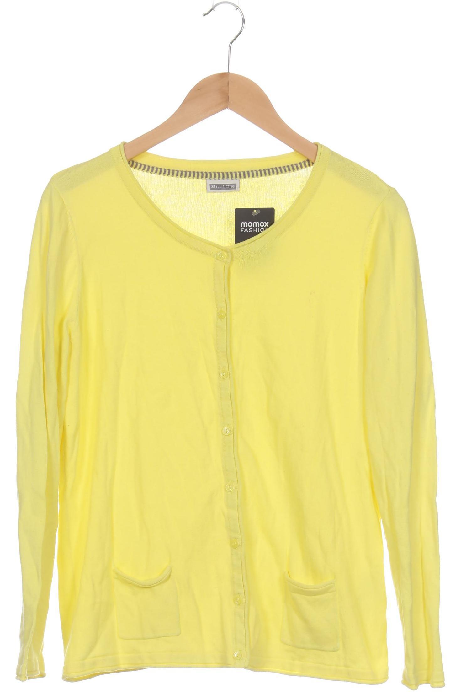 

Street One Damen Strickjacke, gelb, Gr. 42