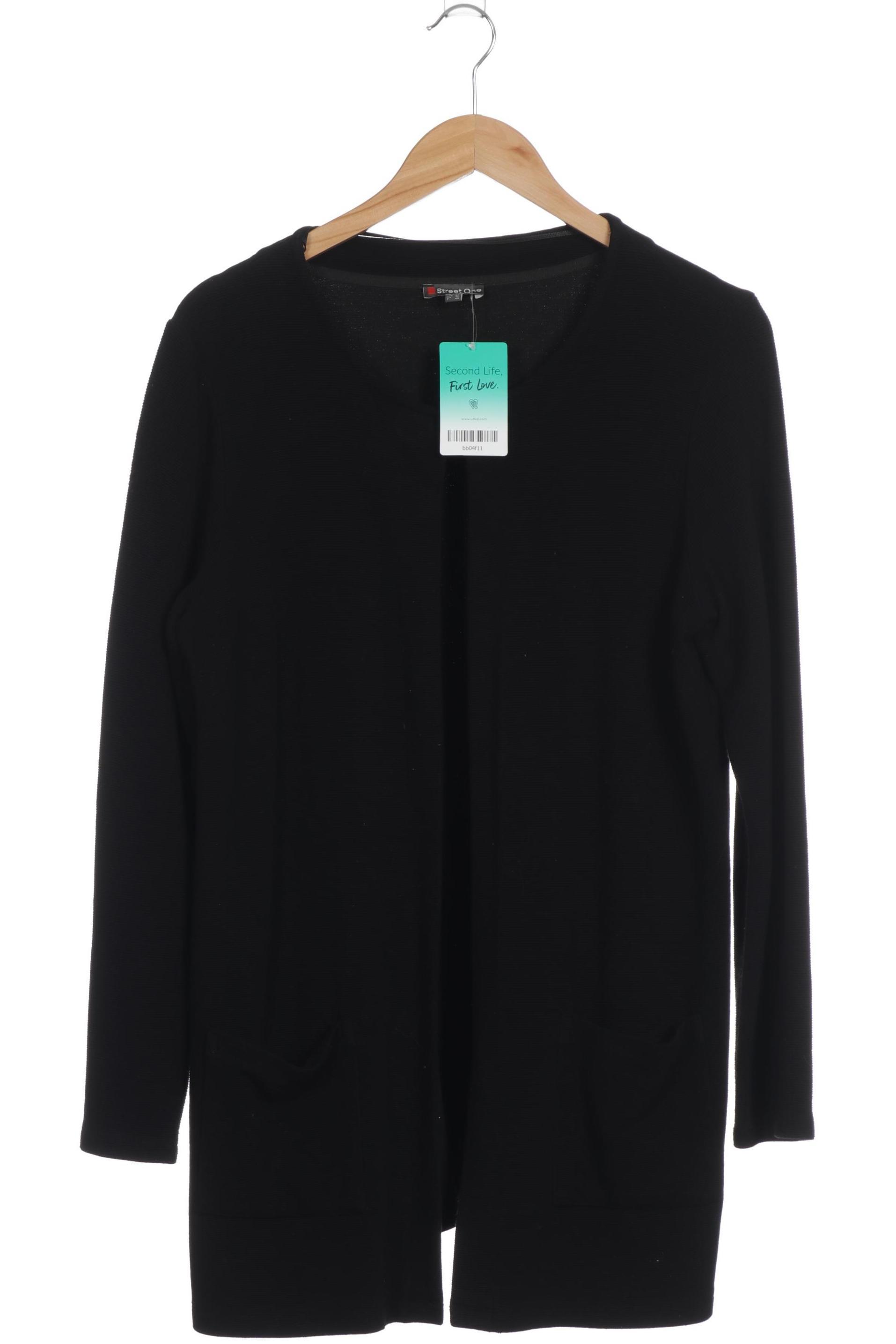 

Street One Damen Strickjacke, schwarz, Gr. 42
