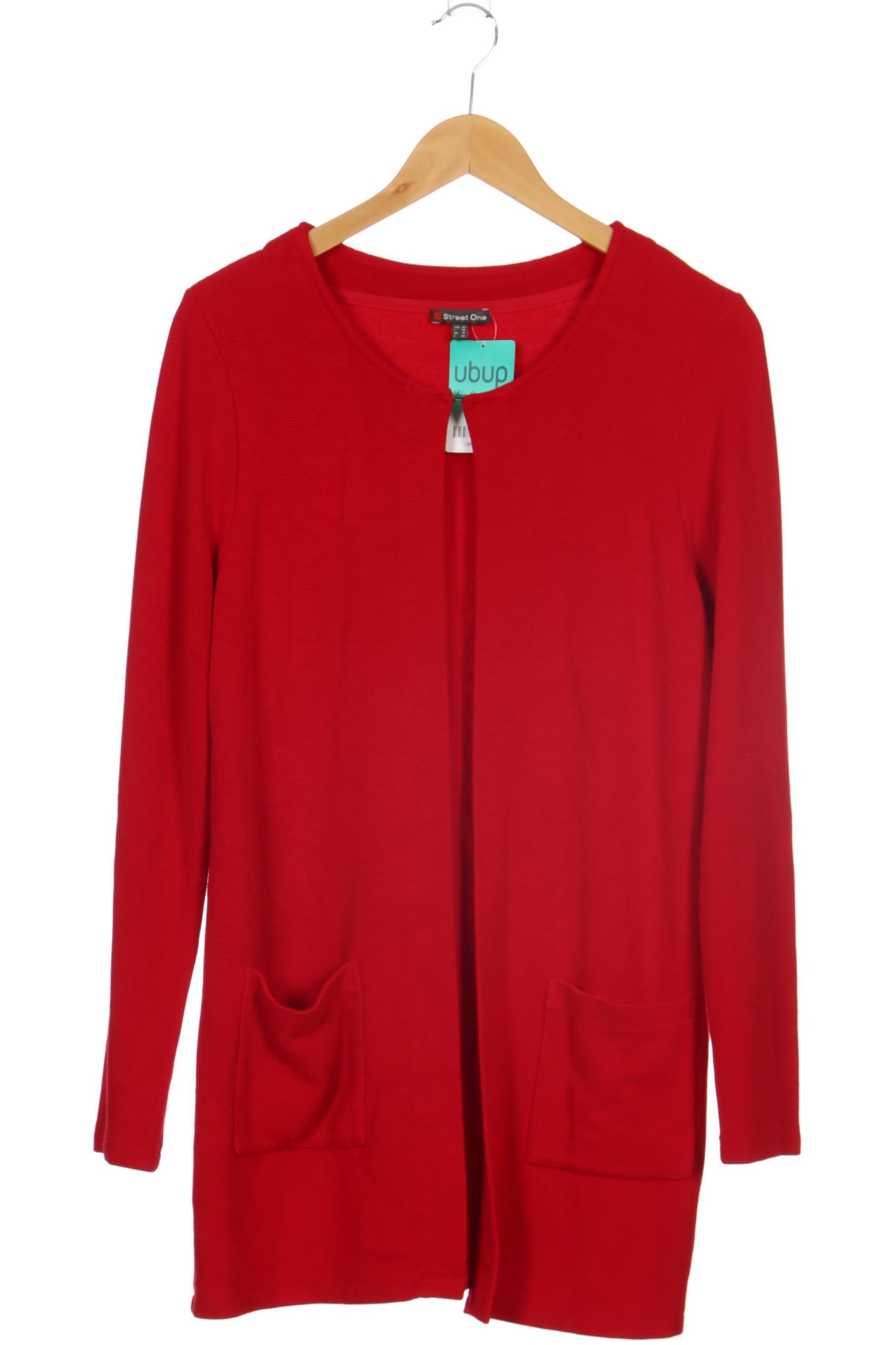 

Street One Damen Strickjacke, rot, Gr. 42