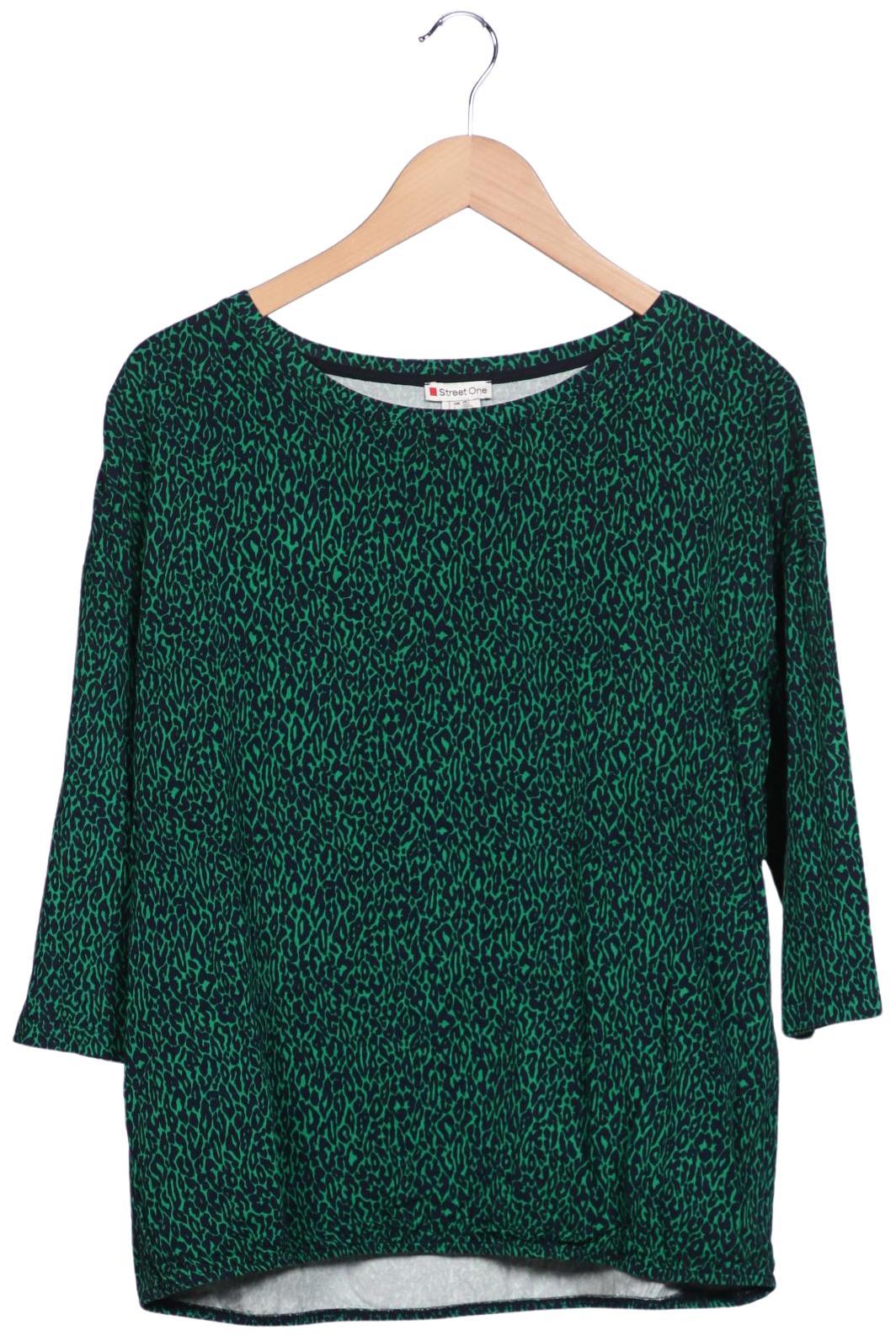 

Street One Damen Langarmshirt, grün, Gr. 40