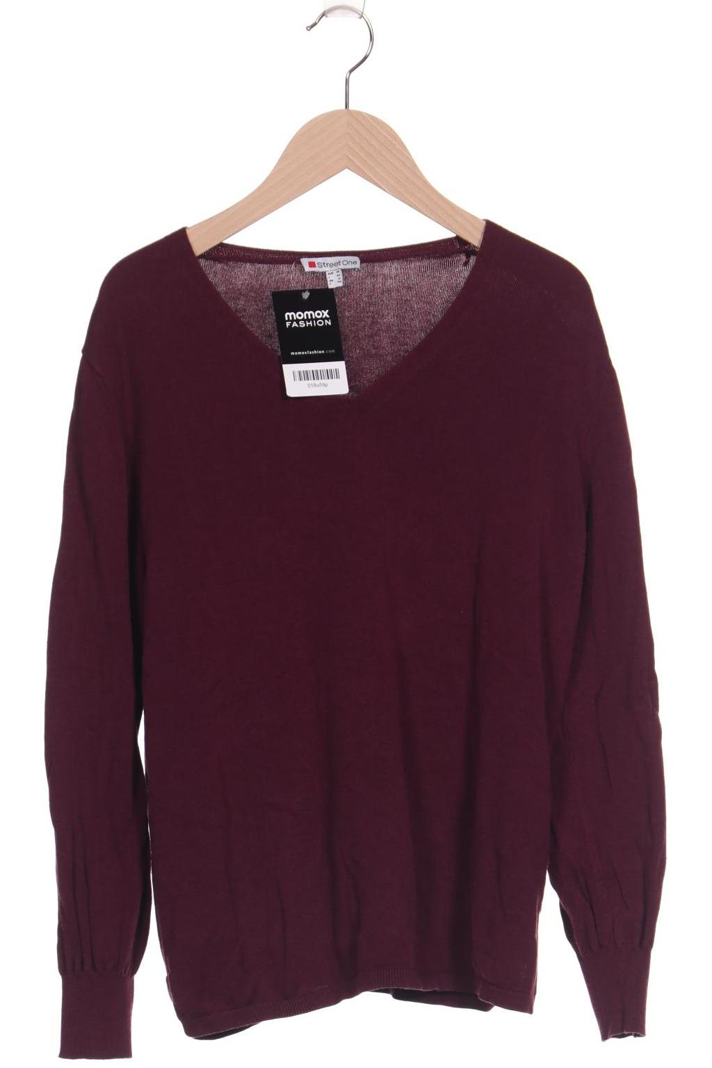 

Street One Damen Pullover, bordeaux, Gr. 38