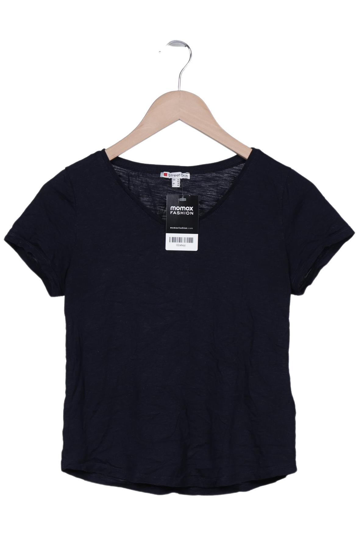 

Street One Damen T-Shirt, marineblau, Gr. 36