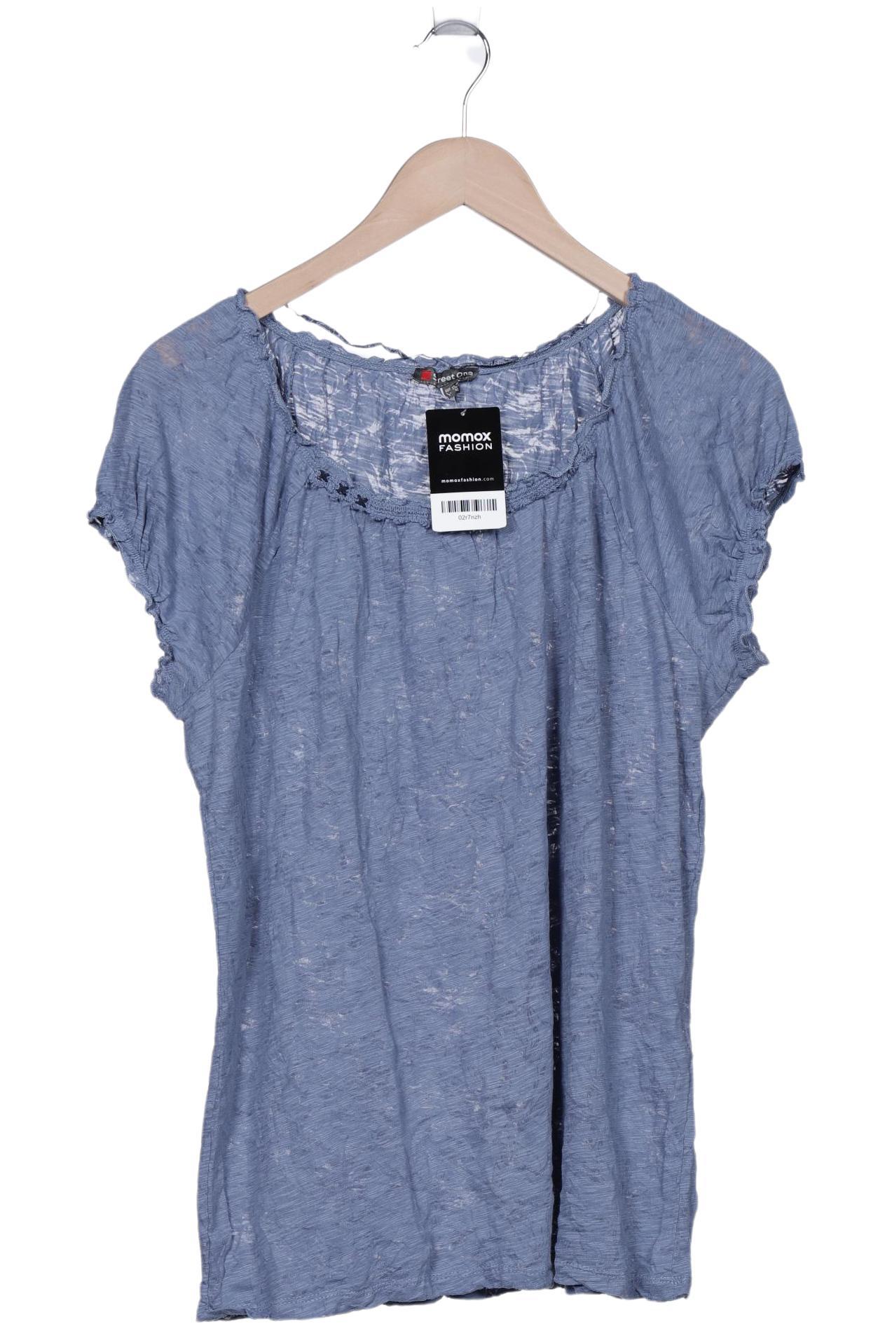 

Street One Damen T-Shirt, blau, Gr. 40