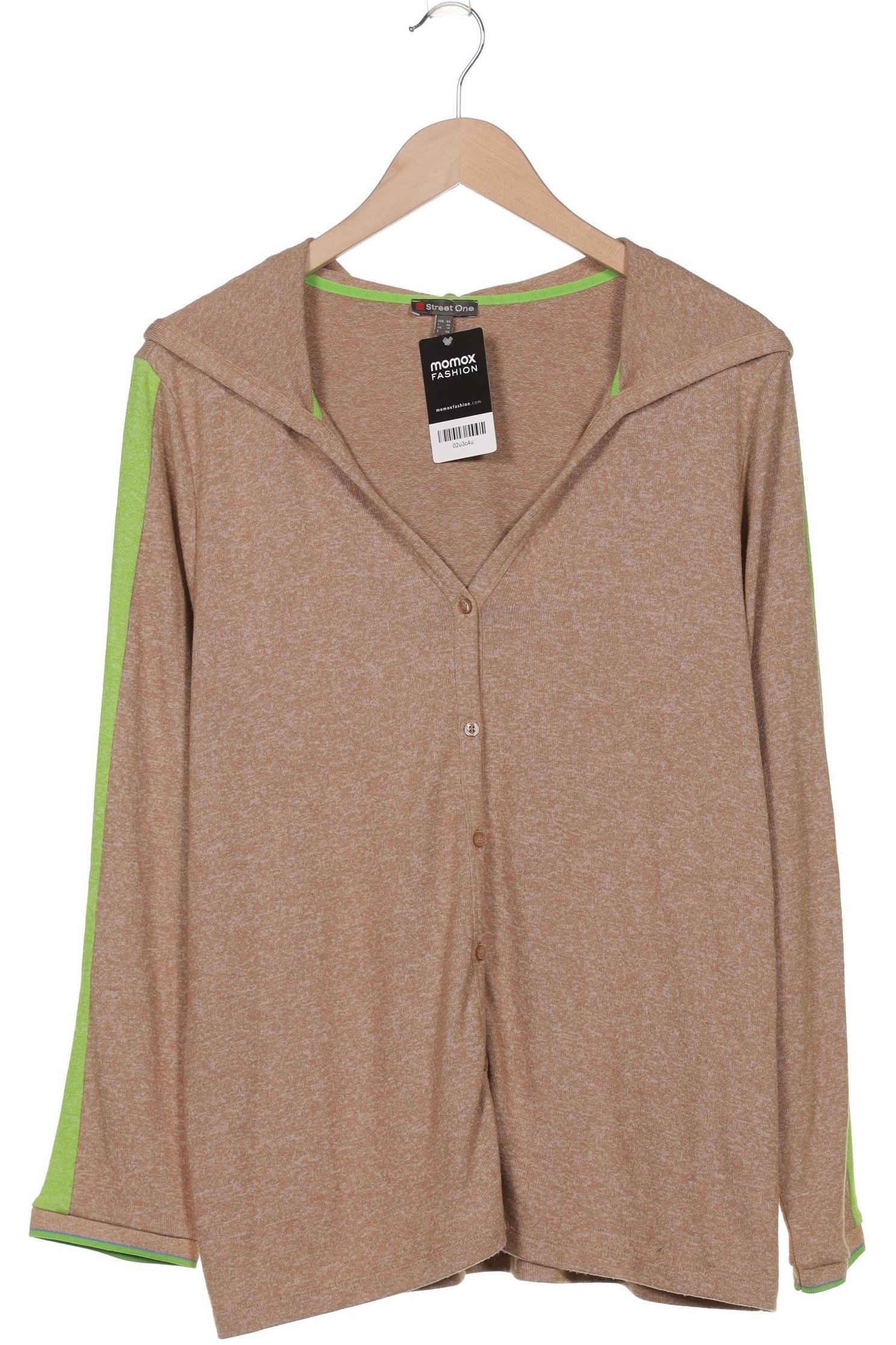 

Street One Damen Strickjacke, beige, Gr. 44