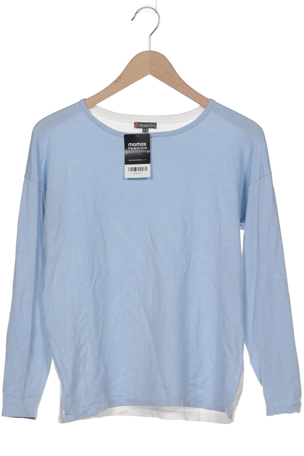

Street One Damen Pullover, blau, Gr. 40