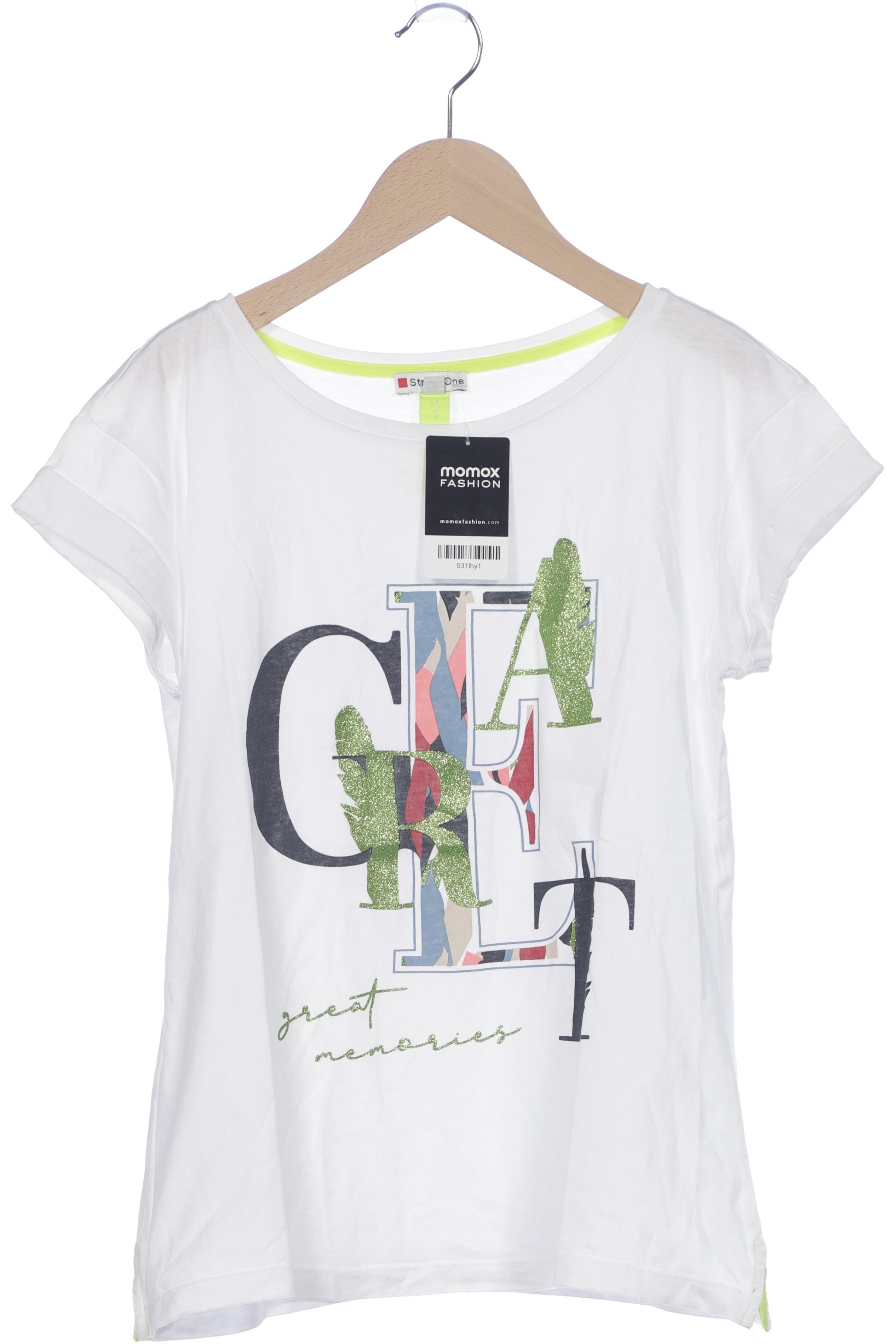 

Street One Damen T-Shirt, weiß, Gr. 34