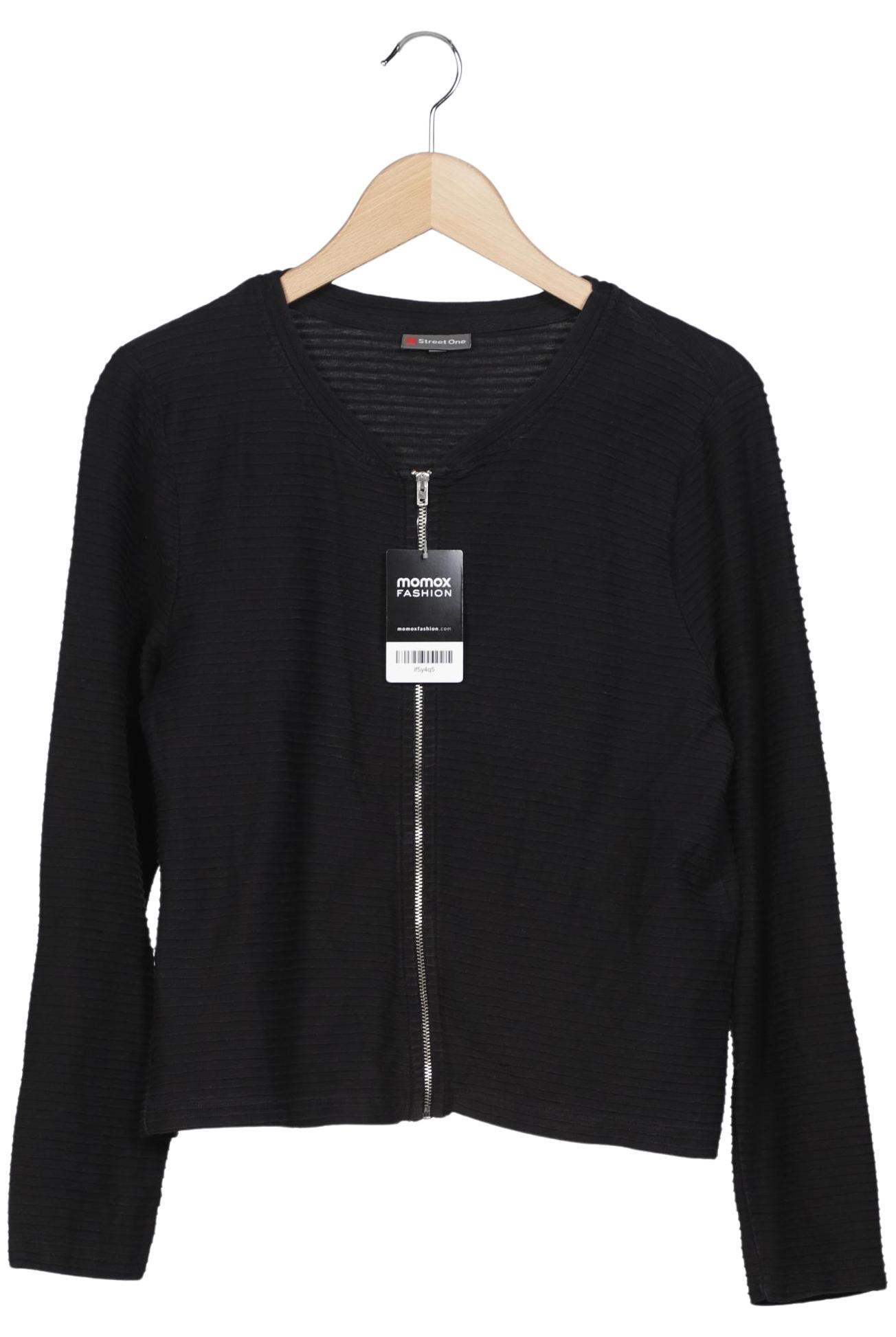 

Street One Damen Sweatshirt, schwarz, Gr. 40