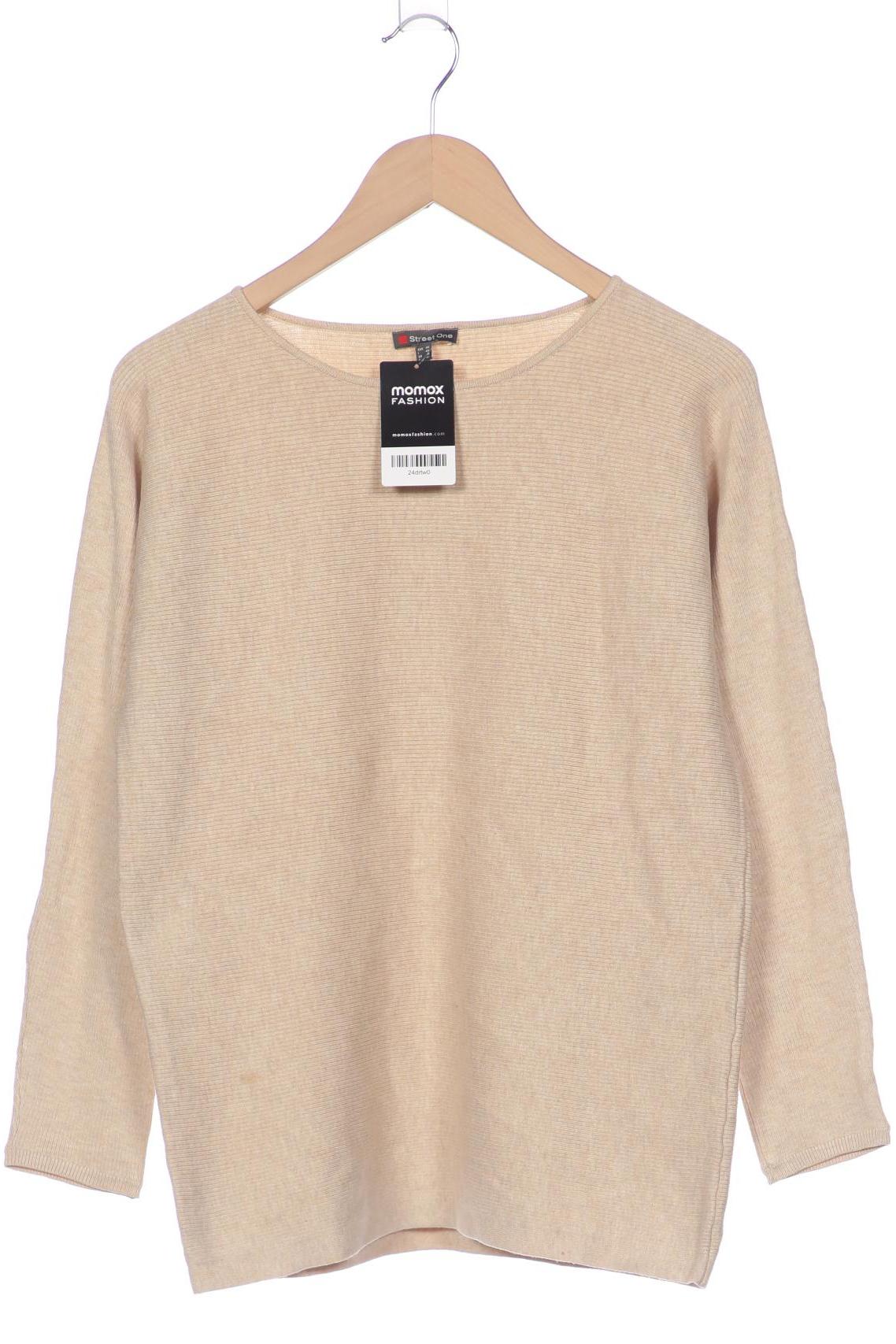 

Street One Damen Pullover, beige, Gr. 40