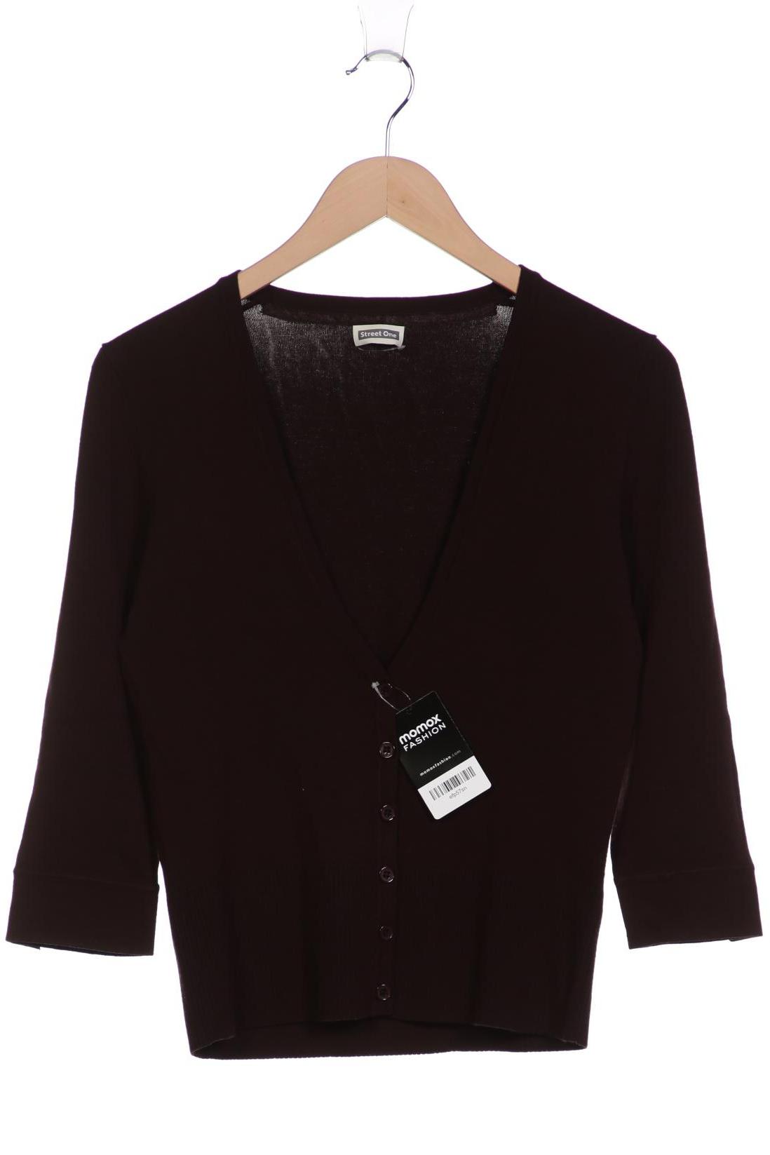 

Street One Damen Strickjacke, braun, Gr. 40