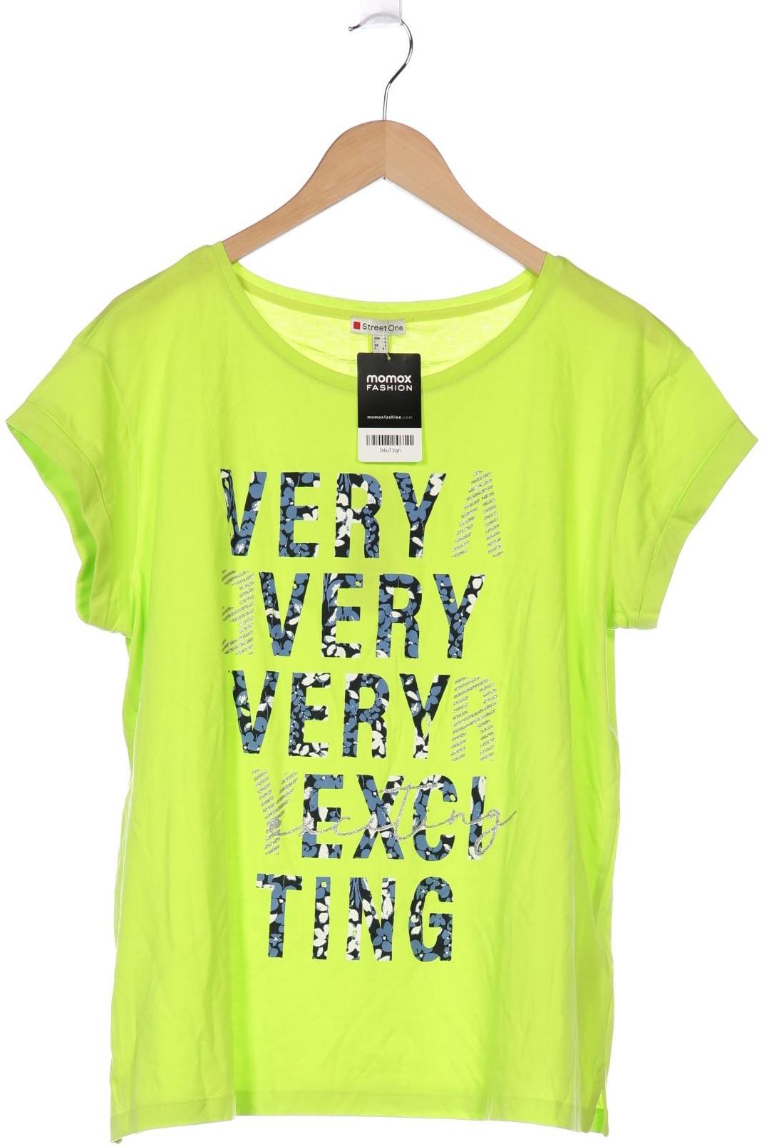 

Street One Damen T-Shirt, grün, Gr. 42