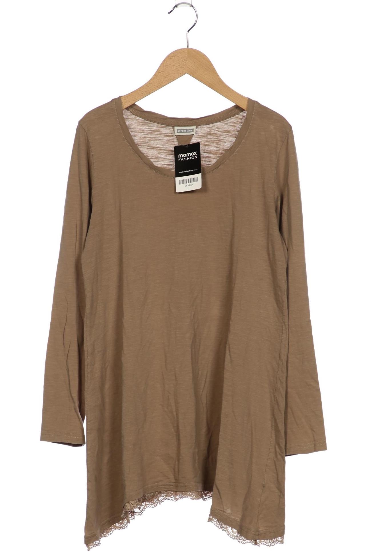 

Street One Damen Langarmshirt, beige, Gr. 40