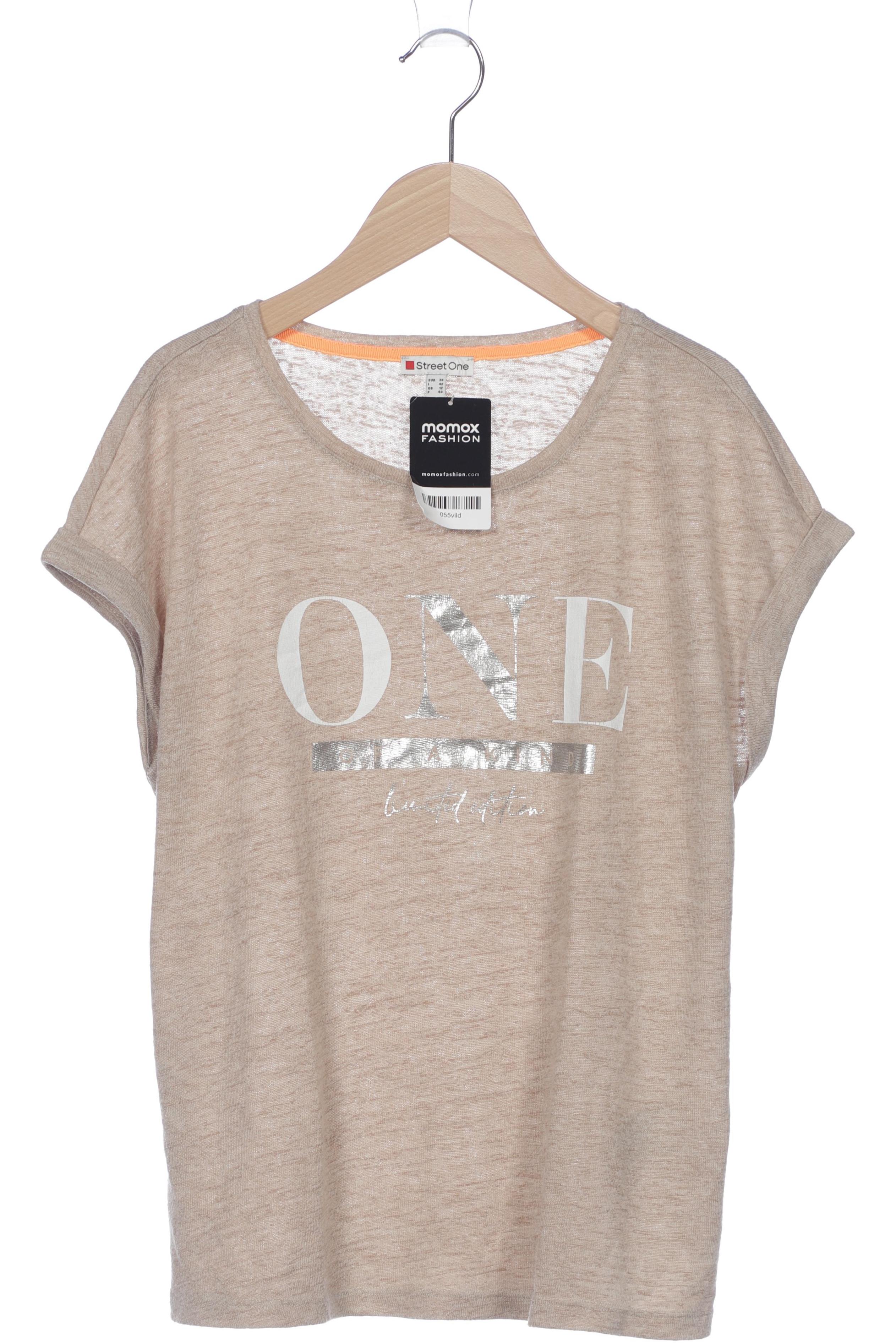 

Street One Damen T-Shirt, beige, Gr. 38