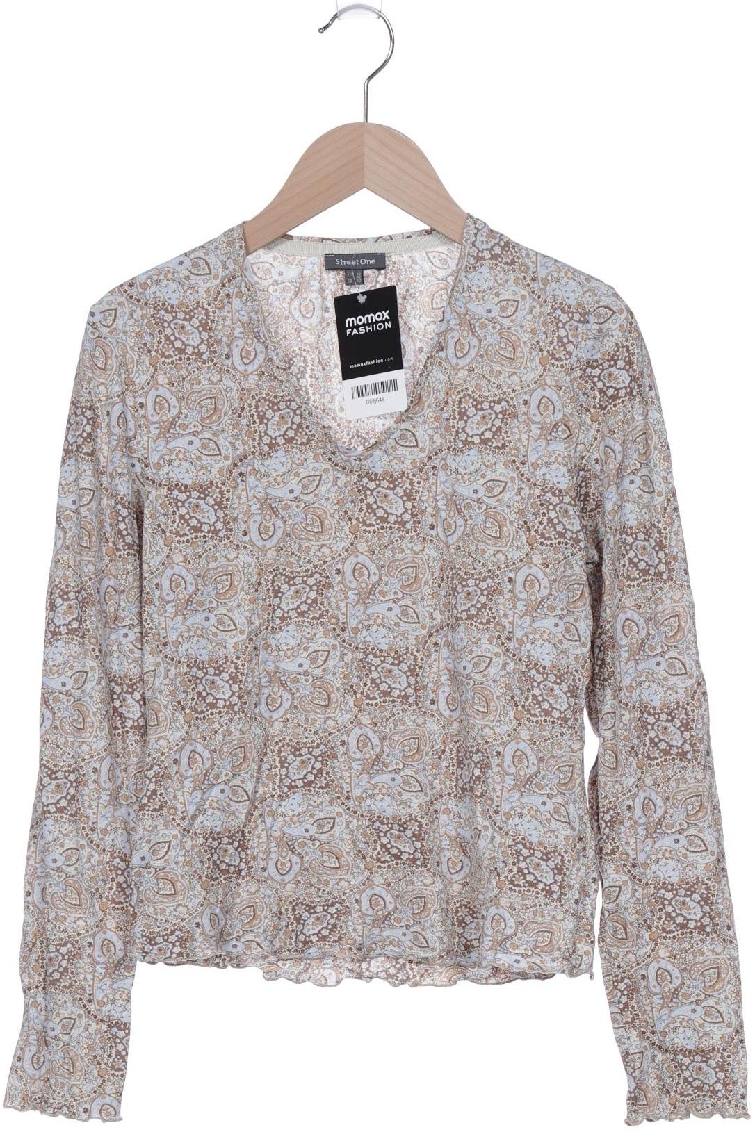 

Street One Damen Langarmshirt, braun, Gr. 38