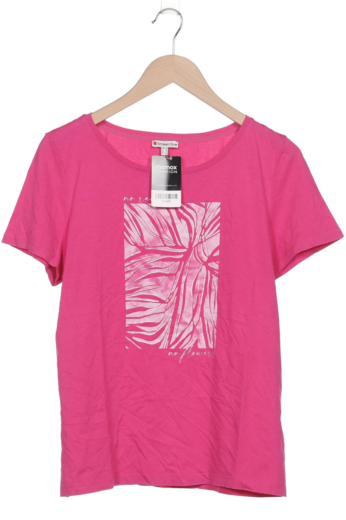 

Street One Damen T-Shirt, pink, Gr. 38