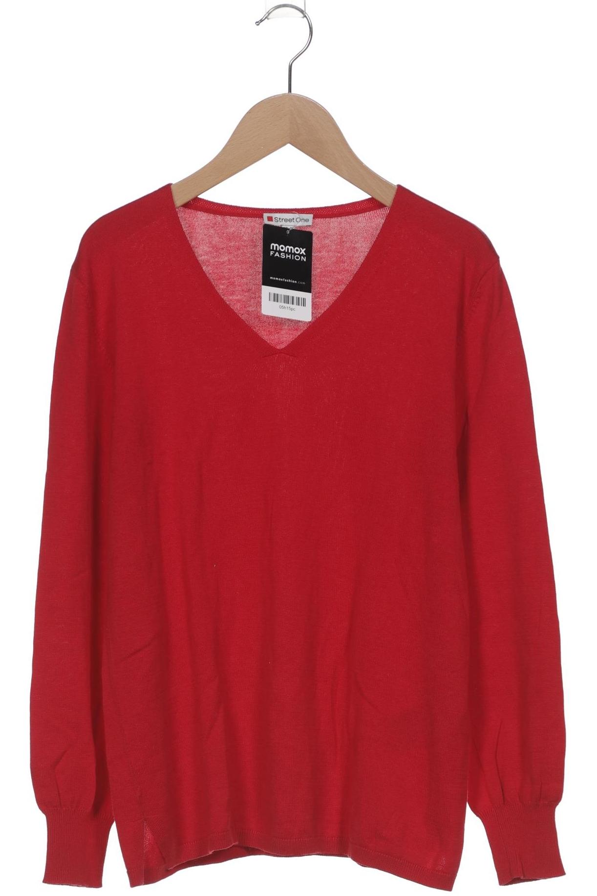 

Street One Damen Pullover, rot, Gr. 34
