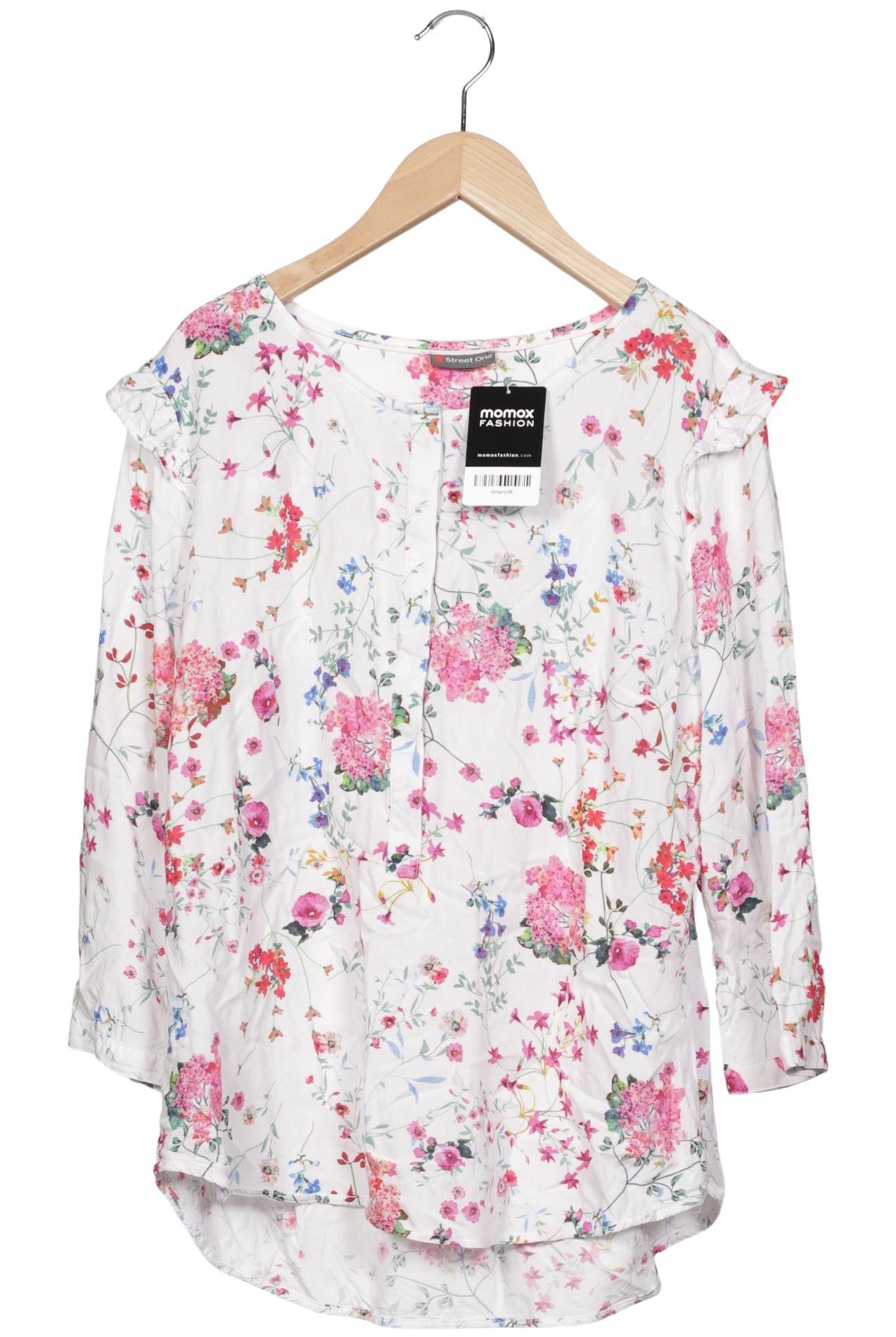 

Street One Damen Bluse, weiß, Gr. 40