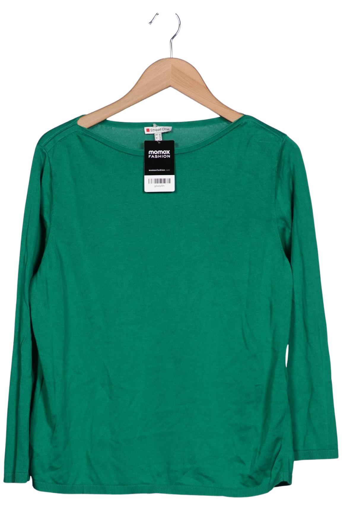 

Street One Damen Pullover, grün, Gr. 42