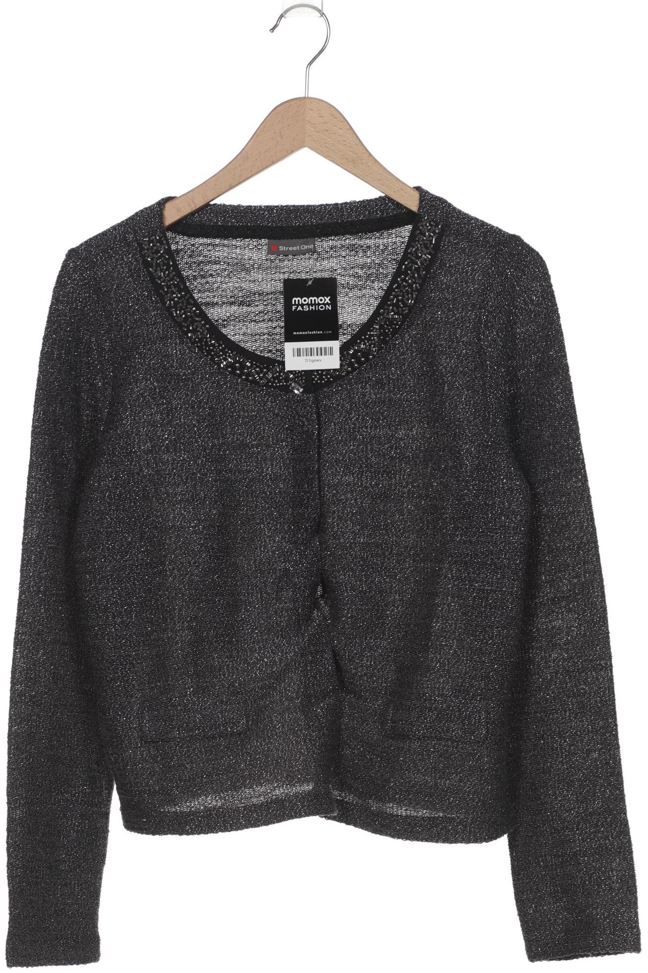 

Street One Damen Strickjacke, grau, Gr. 42