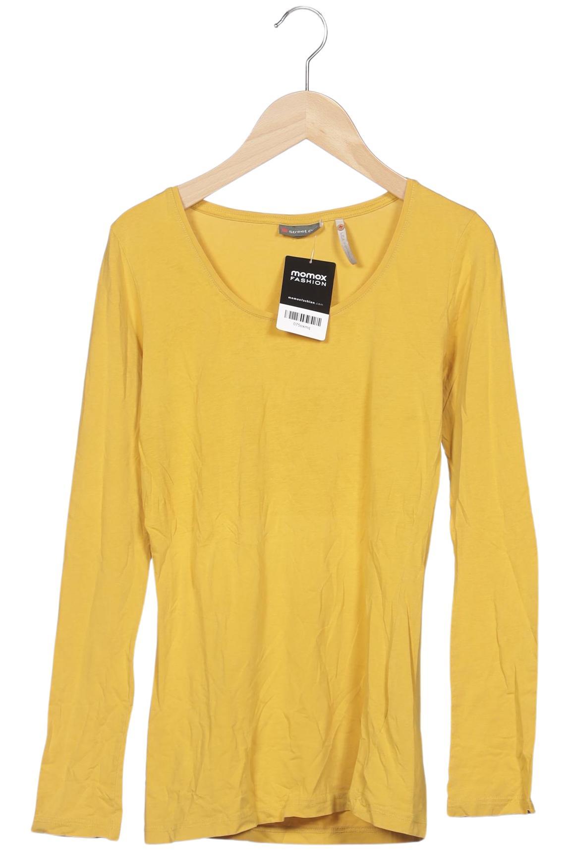 

Street One Damen Langarmshirt, gelb, Gr. 38