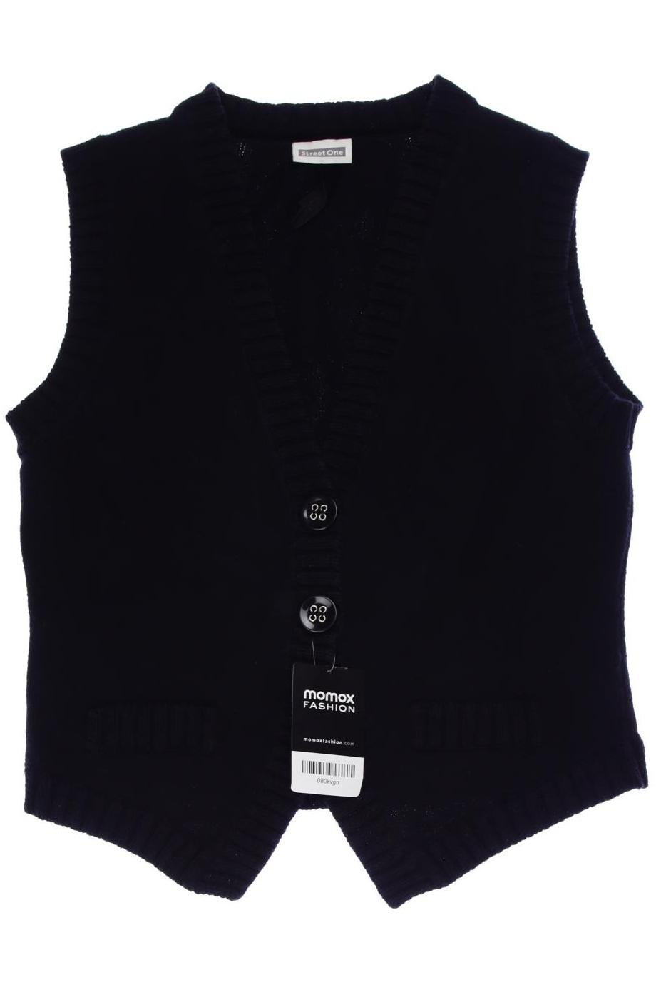 

Street One Damen Strickjacke, schwarz, Gr. 40
