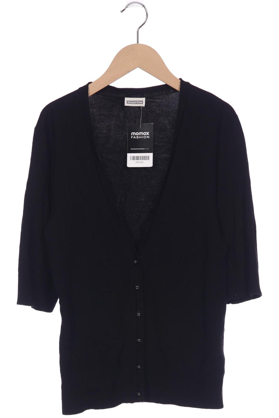 

Street One Damen Strickjacke, schwarz, Gr. 42