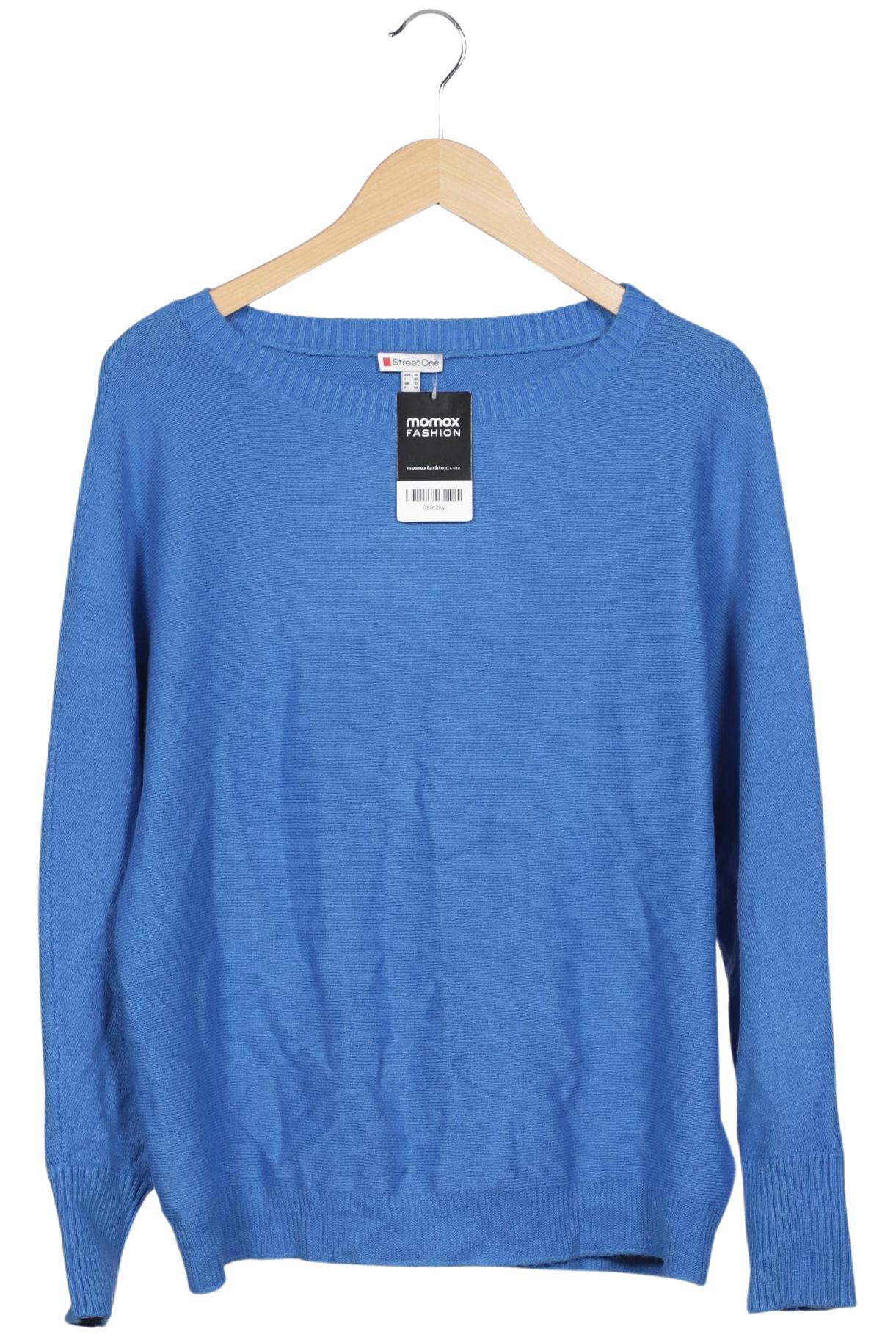 

Street One Damen Pullover, blau, Gr. 38