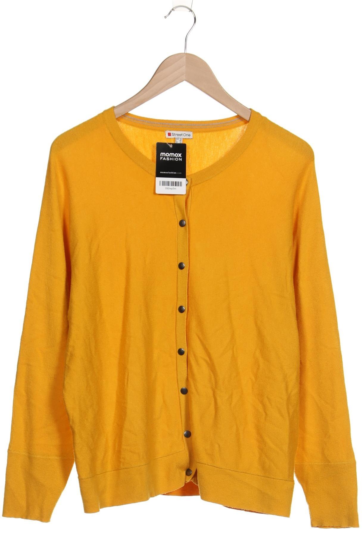 

Street One Damen Strickjacke, gelb, Gr. 40
