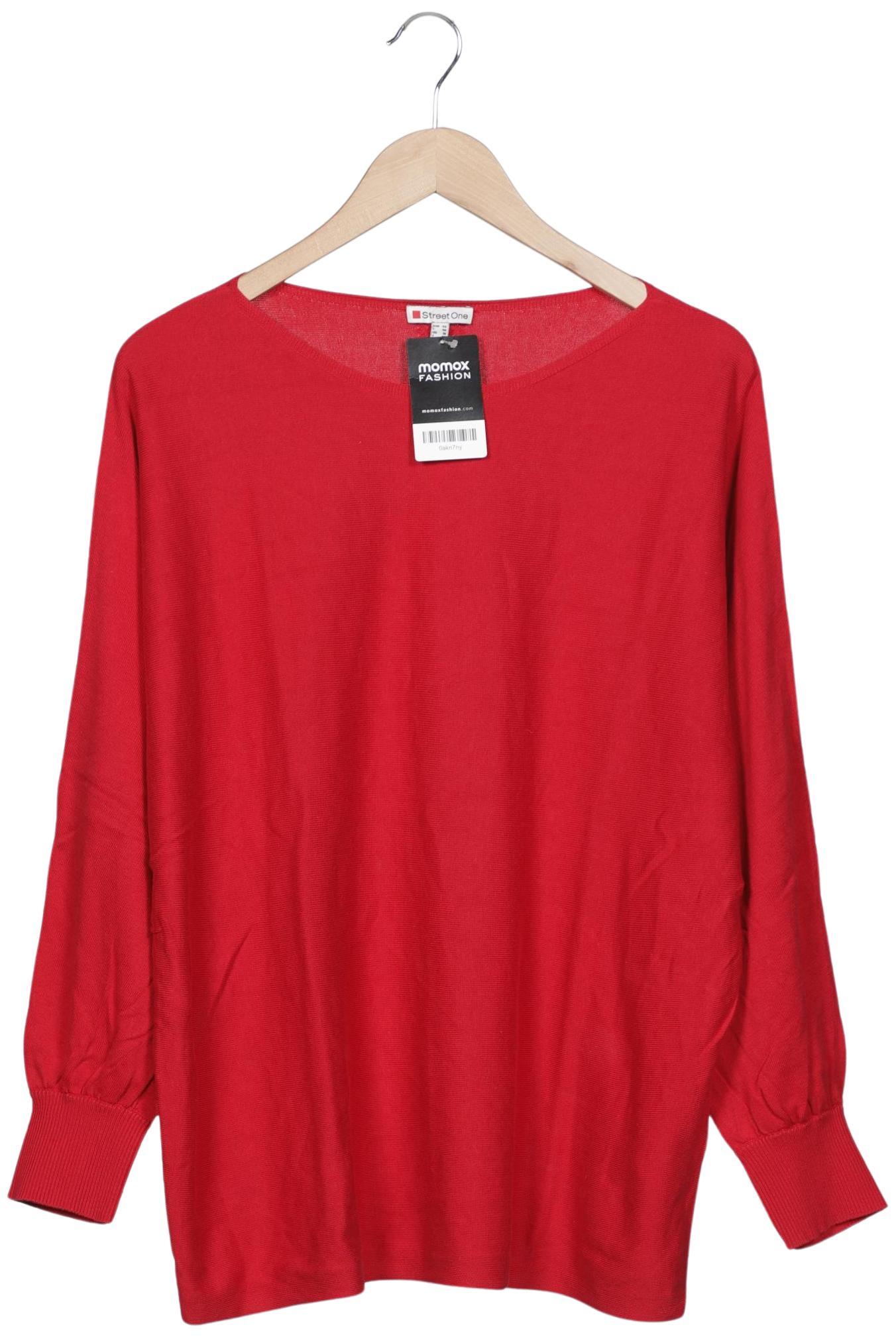 

Street One Damen Pullover, rot, Gr. 44