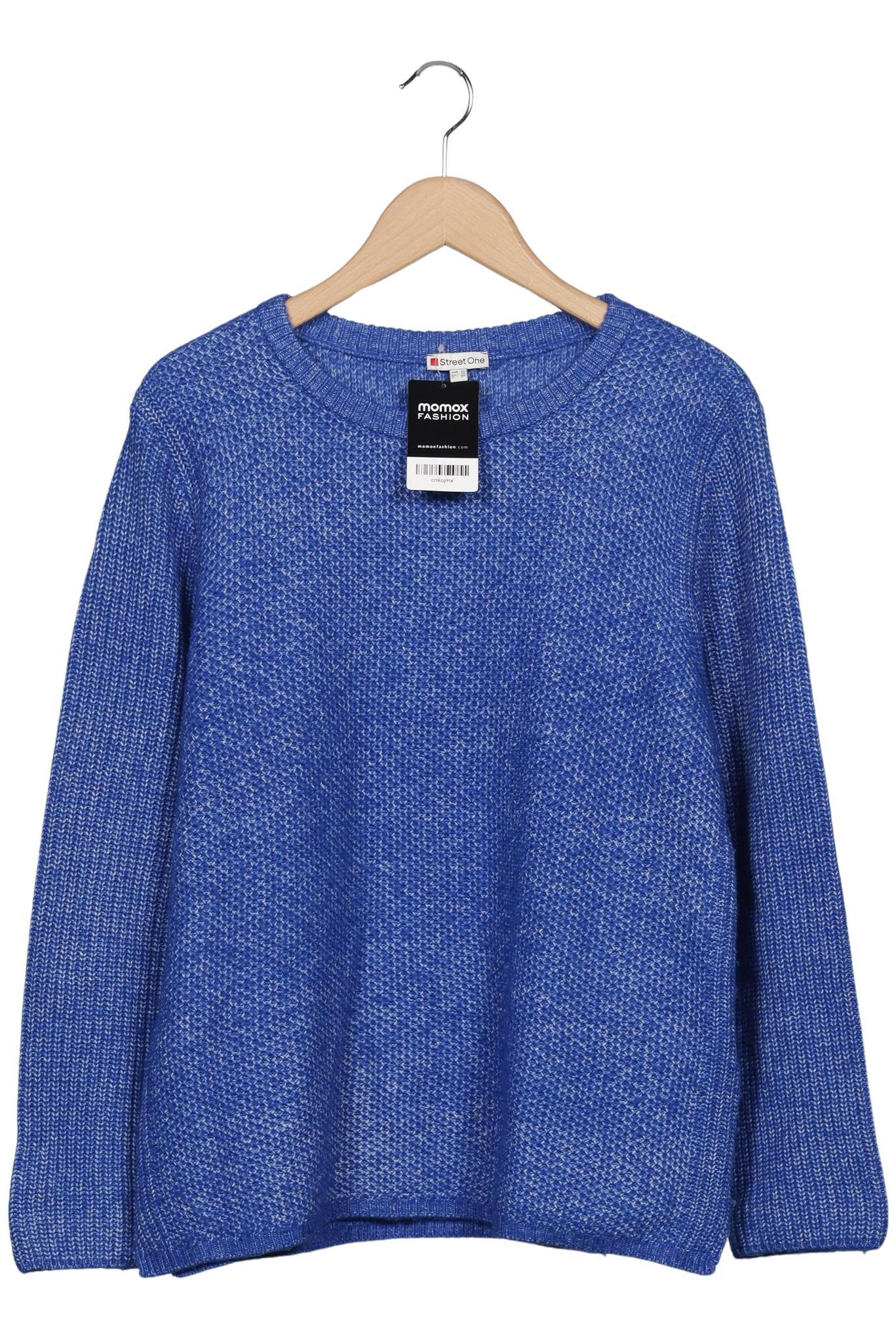 

Street One Damen Pullover, blau, Gr. 42
