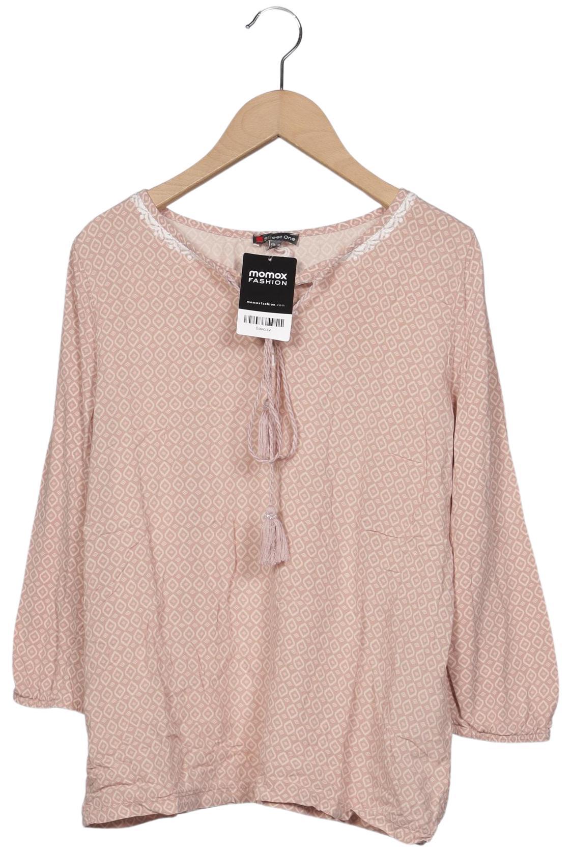 

Street One Damen Langarmshirt, pink, Gr. 36
