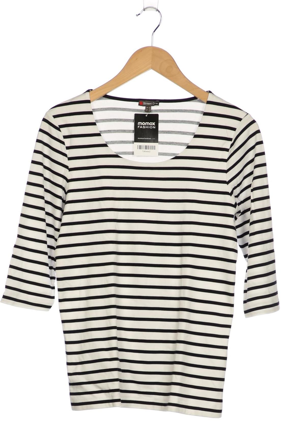 

Street One Damen Langarmshirt, weiß, Gr. 40