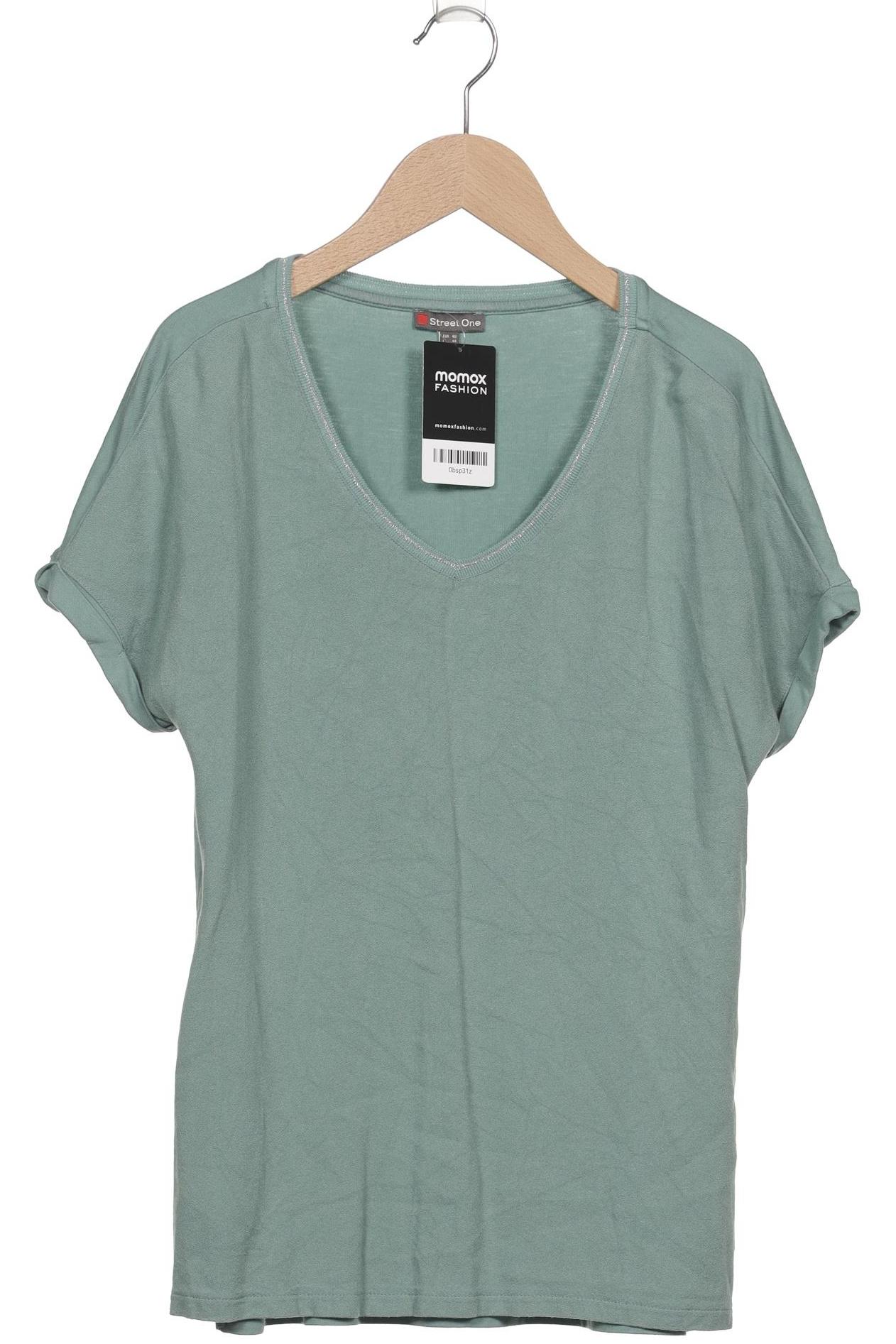 

Street One Damen T-Shirt, türkis, Gr. 40