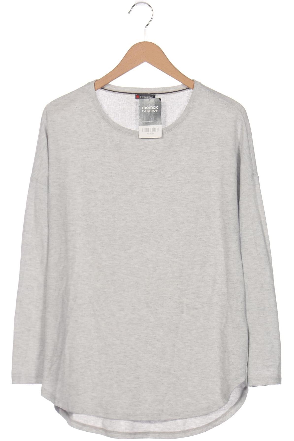 

Street One Damen Langarmshirt, grau, Gr. 40