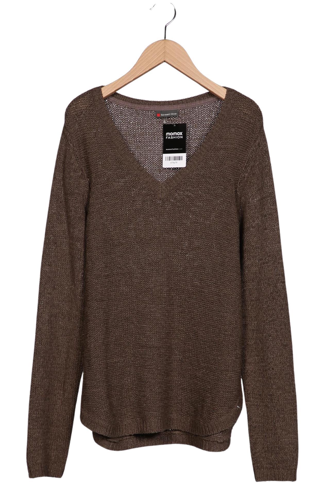 

Street One Damen Pullover, braun, Gr. 42