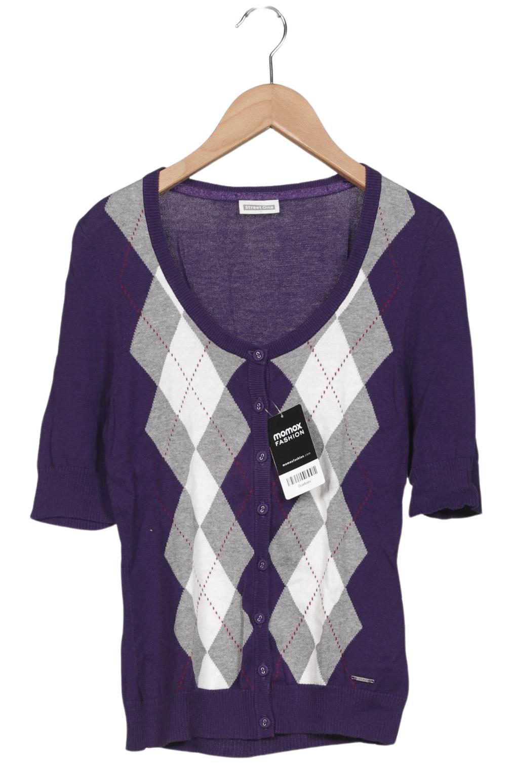

Street One Damen Strickjacke, flieder, Gr. 36