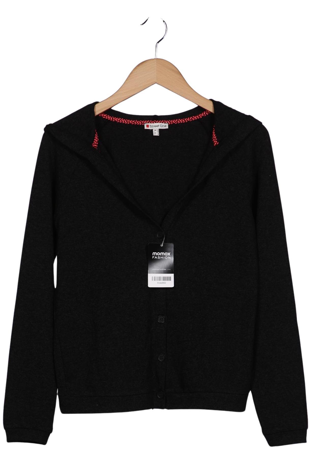 

Street One Damen Kapuzenpullover, schwarz, Gr. 36