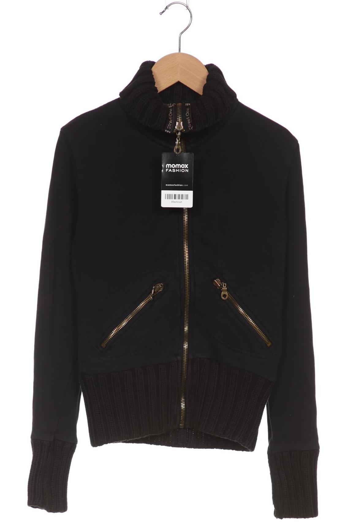 

Street One Damen Strickjacke, schwarz, Gr. 36